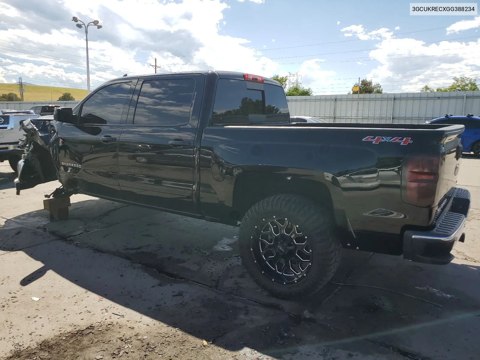 2016 Chevrolet Silverado K1500 Lt VIN: 3GCUKRECXGG388234 Lot: 61887484