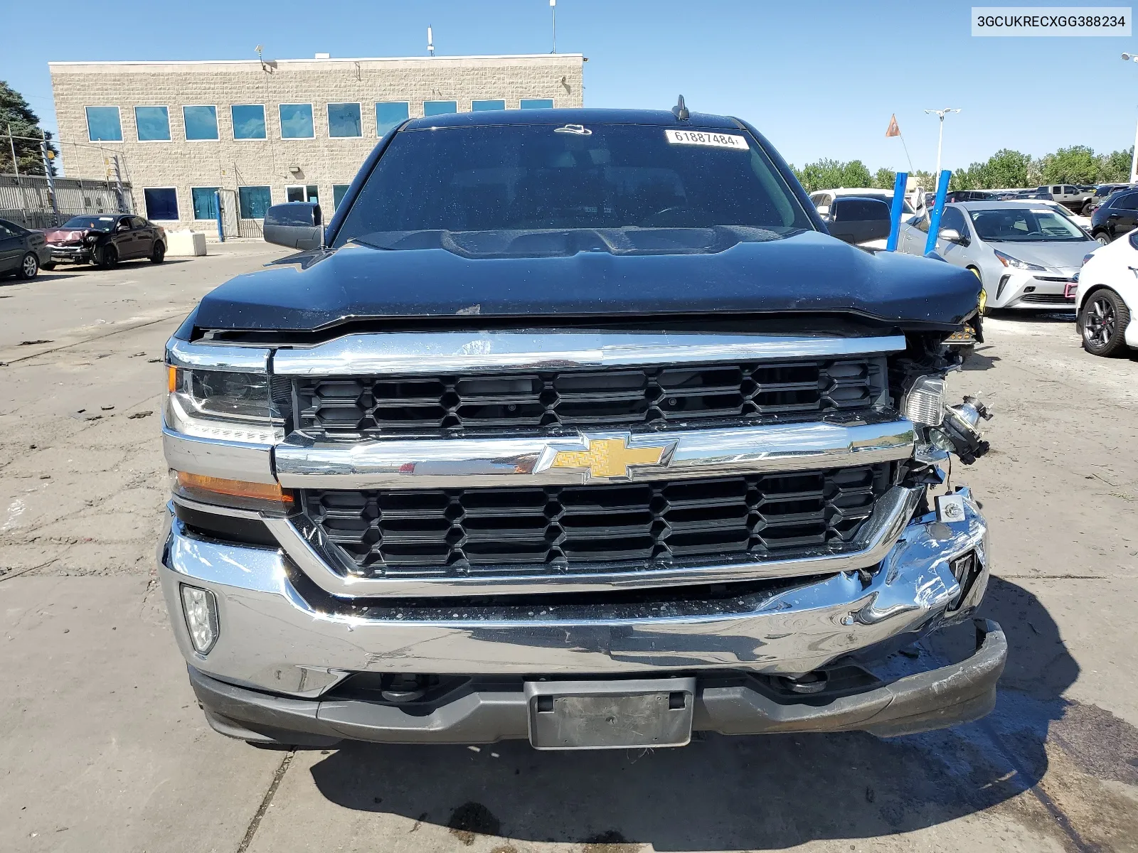 3GCUKRECXGG388234 2016 Chevrolet Silverado K1500 Lt