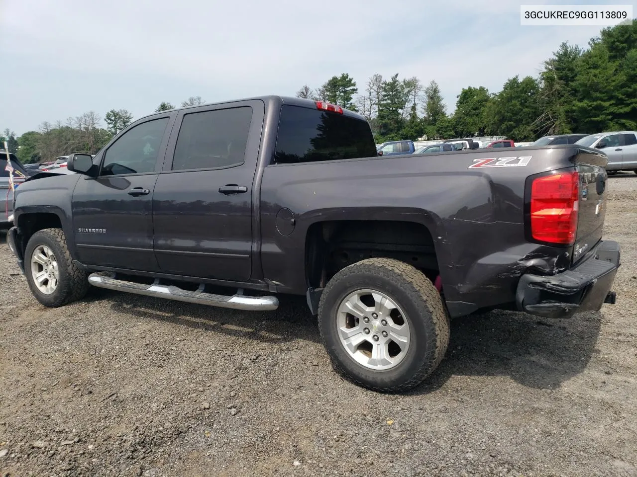 3GCUKREC9GG113809 2016 Chevrolet Silverado K1500 Lt