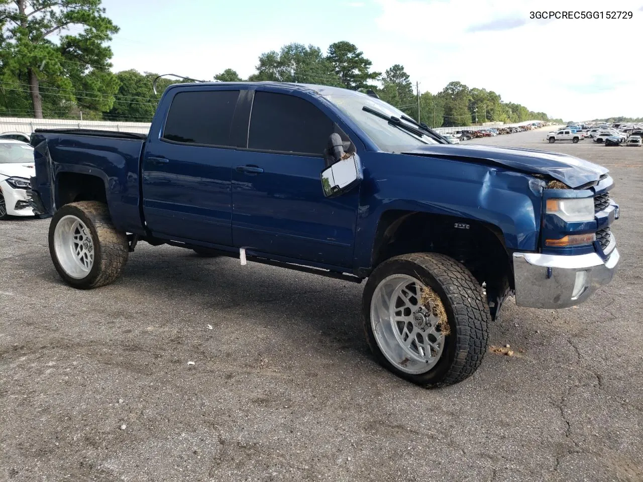 2016 Chevrolet Silverado C1500 Lt VIN: 3GCPCREC5GG152729 Lot: 62115764