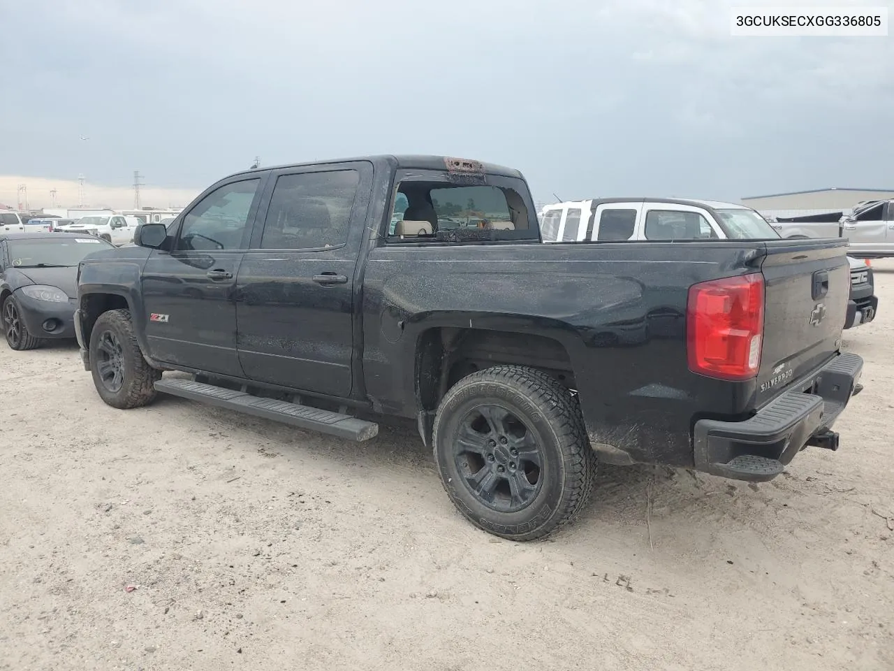 2016 Chevrolet Silverado K1500 Ltz VIN: 3GCUKSECXGG336805 Lot: 62142664