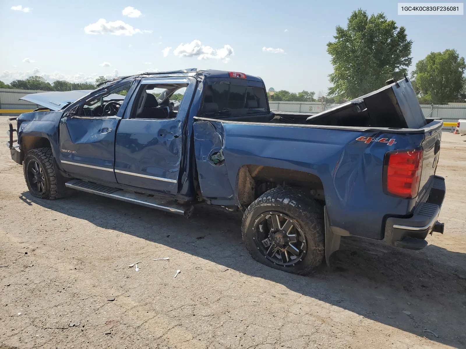 2016 Chevrolet Silverado K3500 Ltz VIN: 1GC4K0C83GF236081 Lot: 62217924