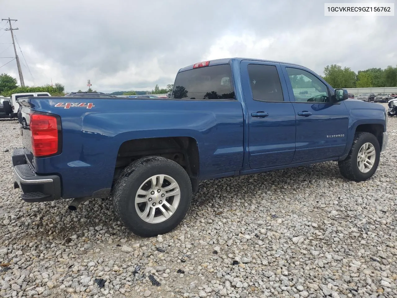 2016 Chevrolet Silverado K1500 Lt VIN: 1GCVKREC9GZ156762 Lot: 62504504