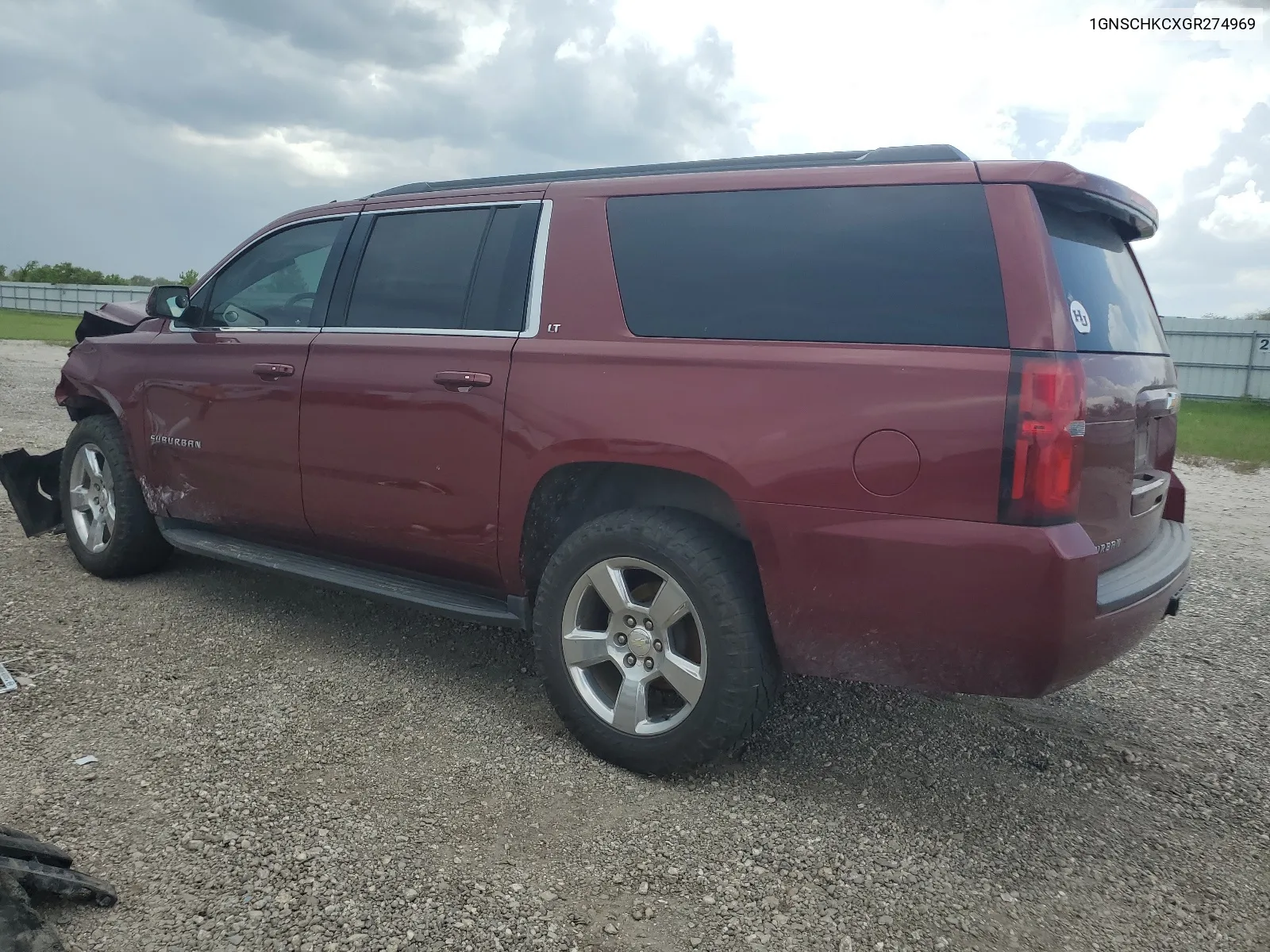 2016 Chevrolet Suburban C1500 Lt VIN: 1GNSCHKCXGR274969 Lot: 62906974