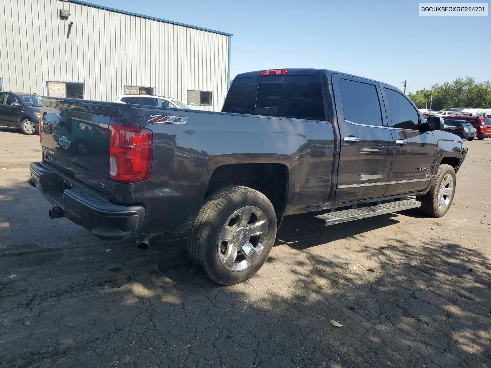 2016 Chevrolet Silverado K1500 Ltz VIN: 3GCUKSECXGG264701 Lot: 62961084