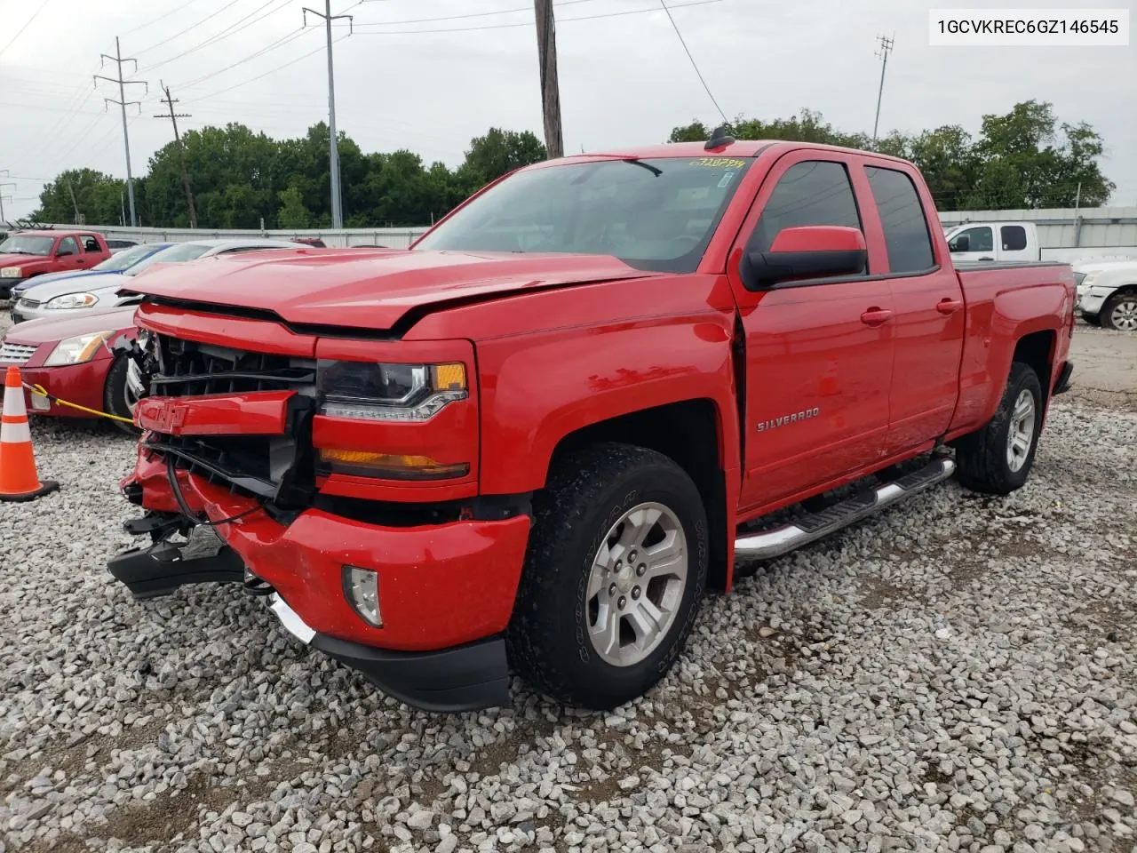 2016 Chevrolet Silverado K1500 Lt VIN: 1GCVKREC6GZ146545 Lot: 63287954