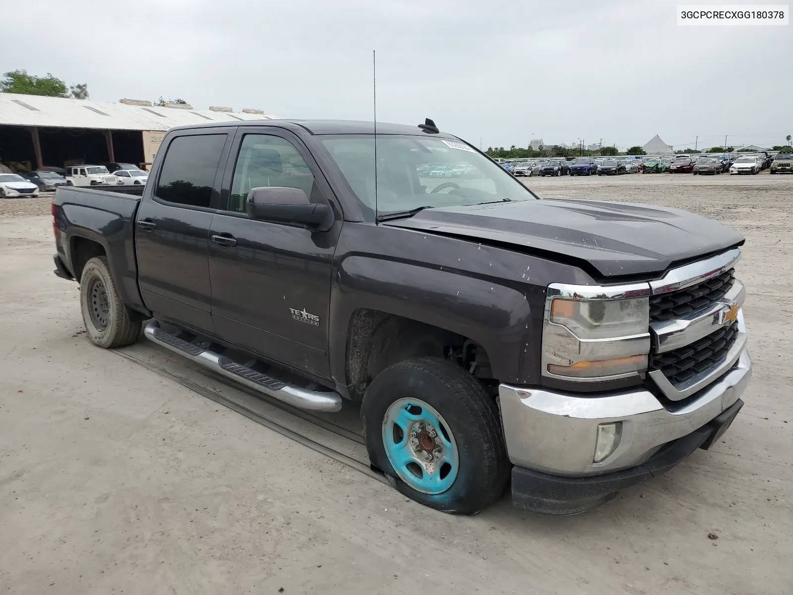 2016 Chevrolet Silverado C1500 Lt VIN: 3GCPCRECXGG180378 Lot: 63288084