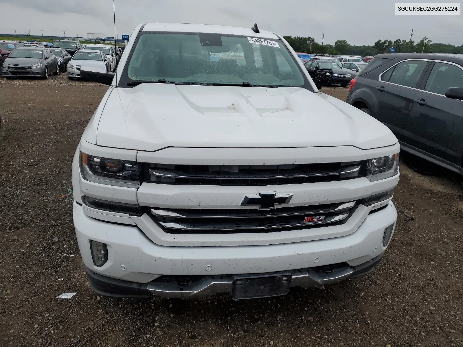 3GCUKSEC2GG275224 2016 Chevrolet Silverado K1500 Ltz