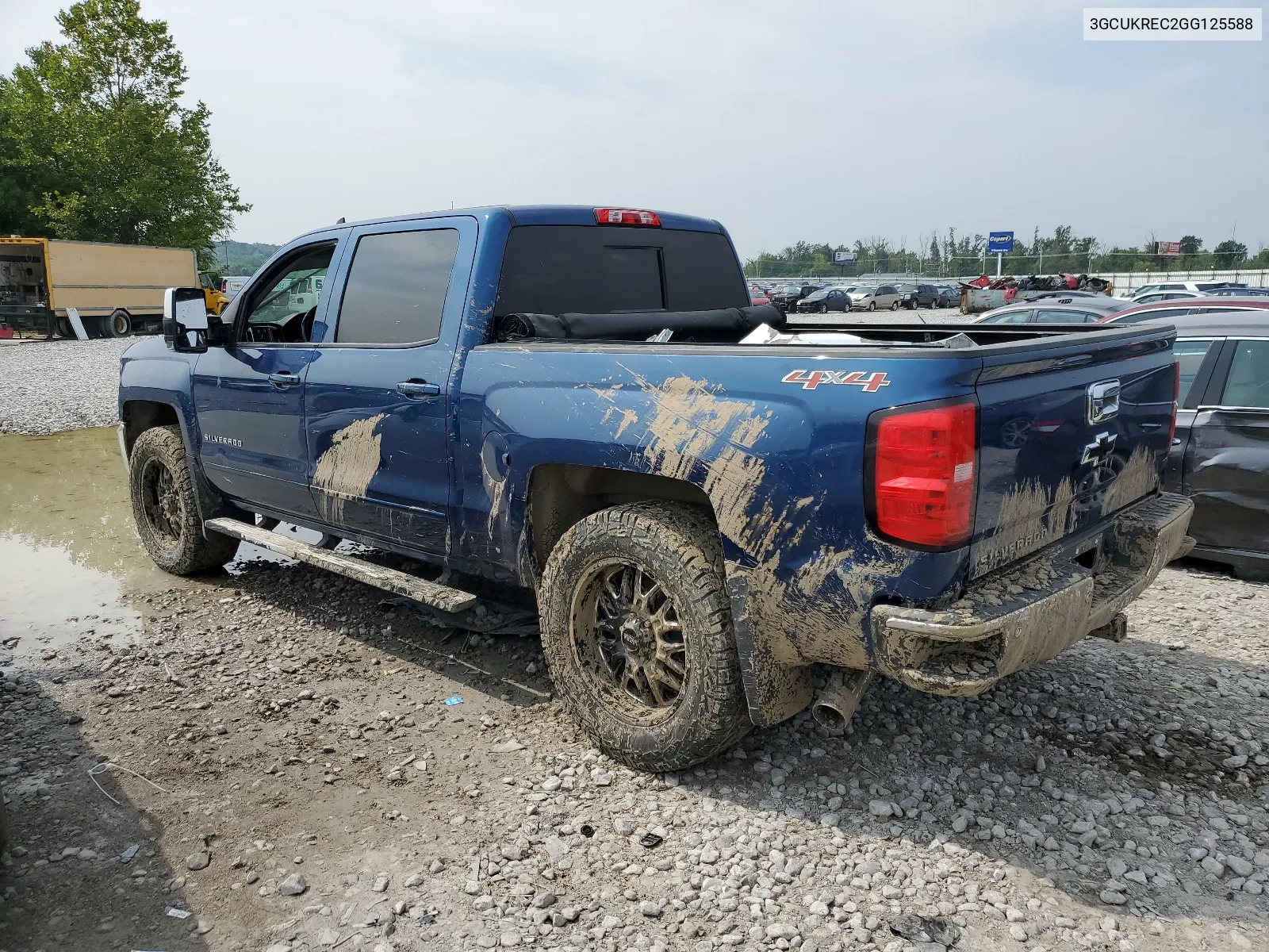 2016 Chevrolet Silverado K1500 Lt VIN: 3GCUKREC2GG125588 Lot: 64589384