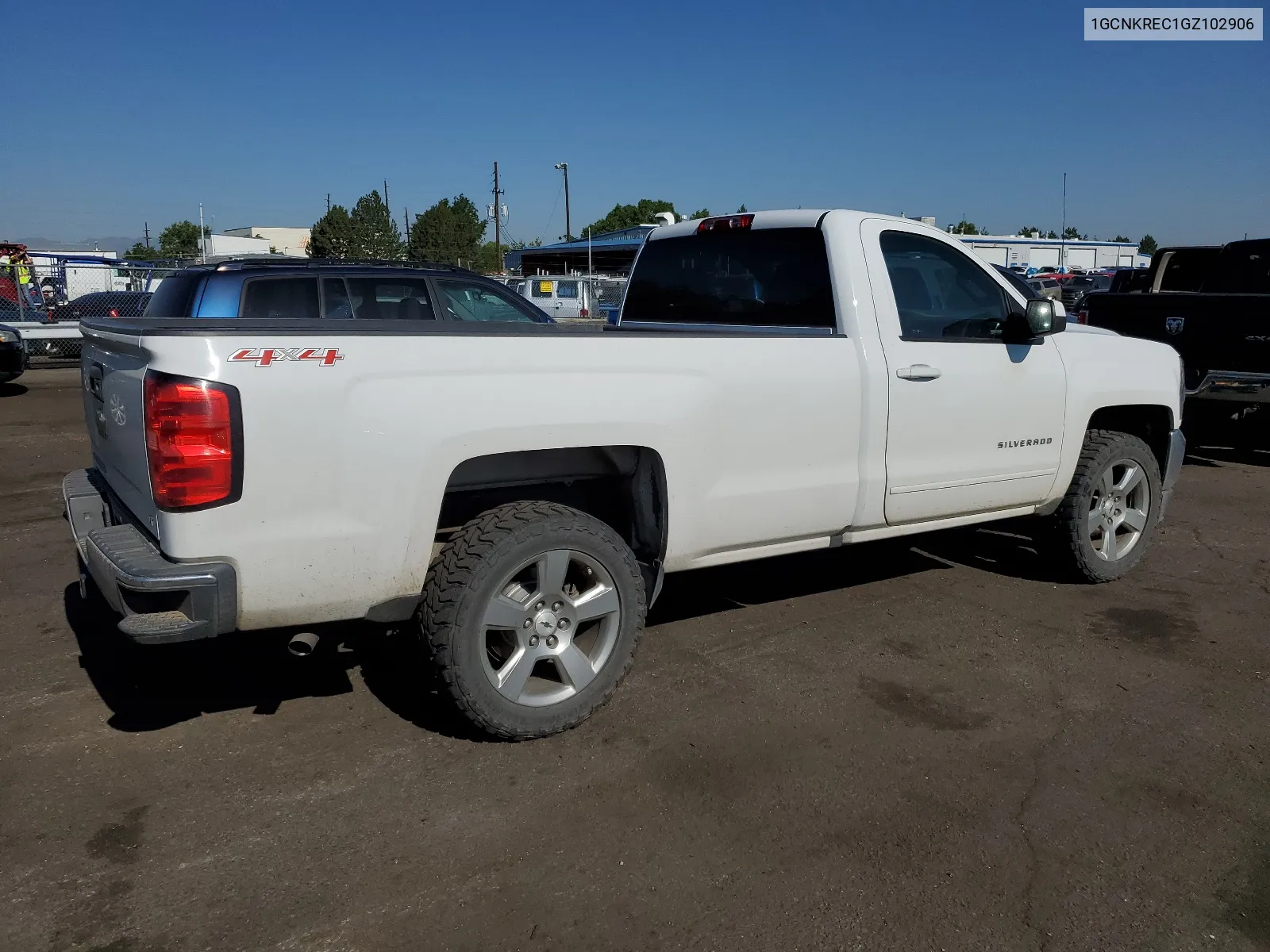 2016 Chevrolet Silverado K1500 Lt VIN: 1GCNKREC1GZ102906 Lot: 64593394