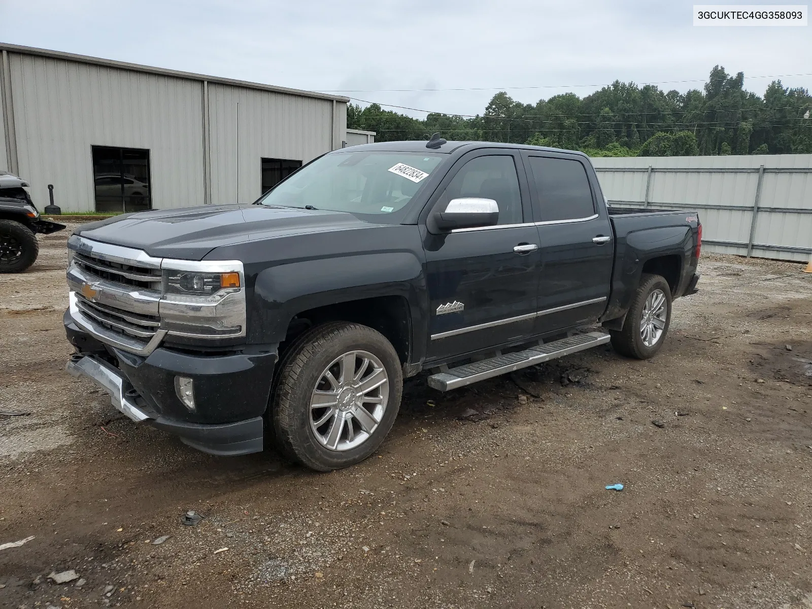 3GCUKTEC4GG358093 2016 Chevrolet Silverado K1500 High Country