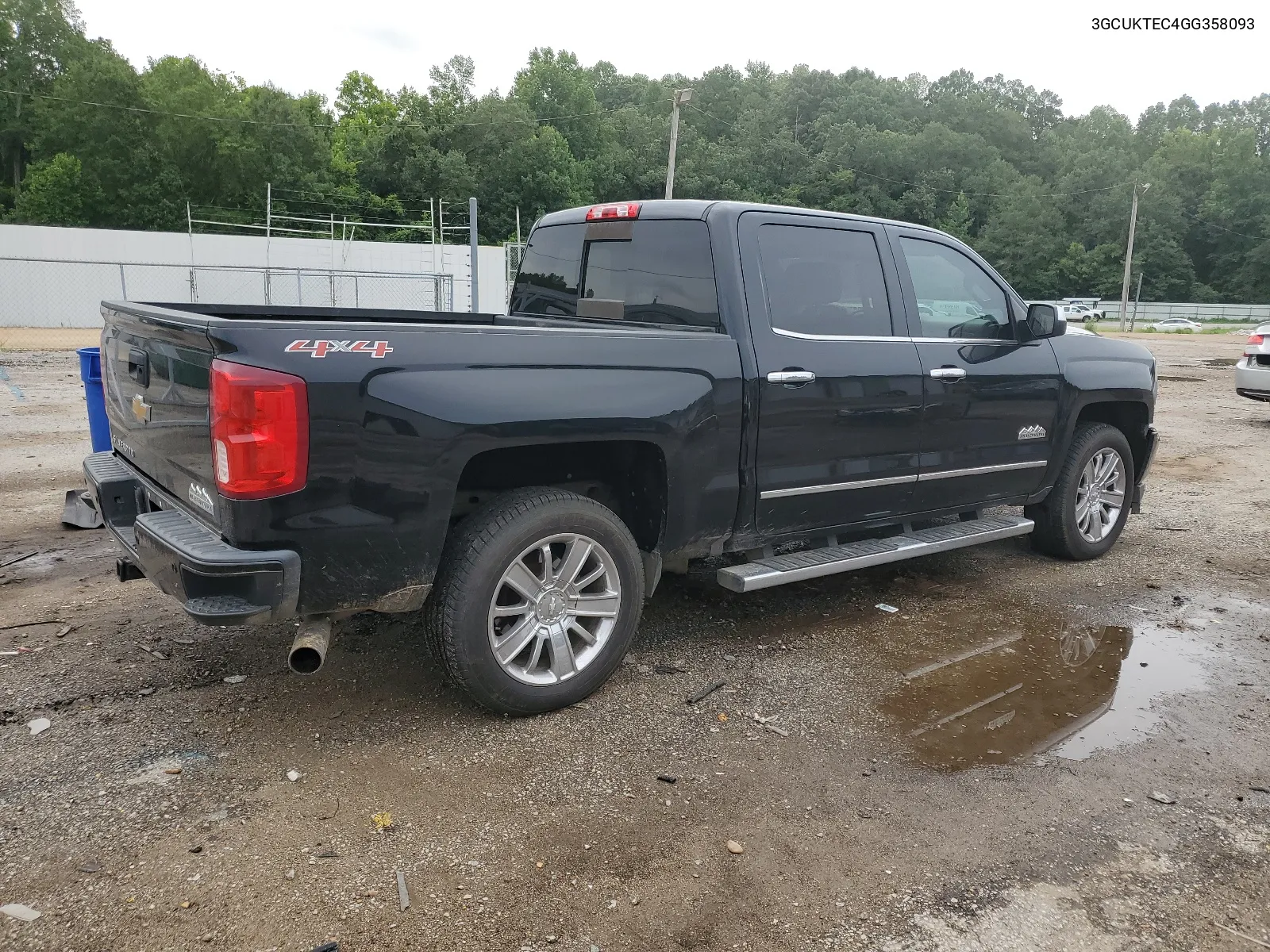 3GCUKTEC4GG358093 2016 Chevrolet Silverado K1500 High Country