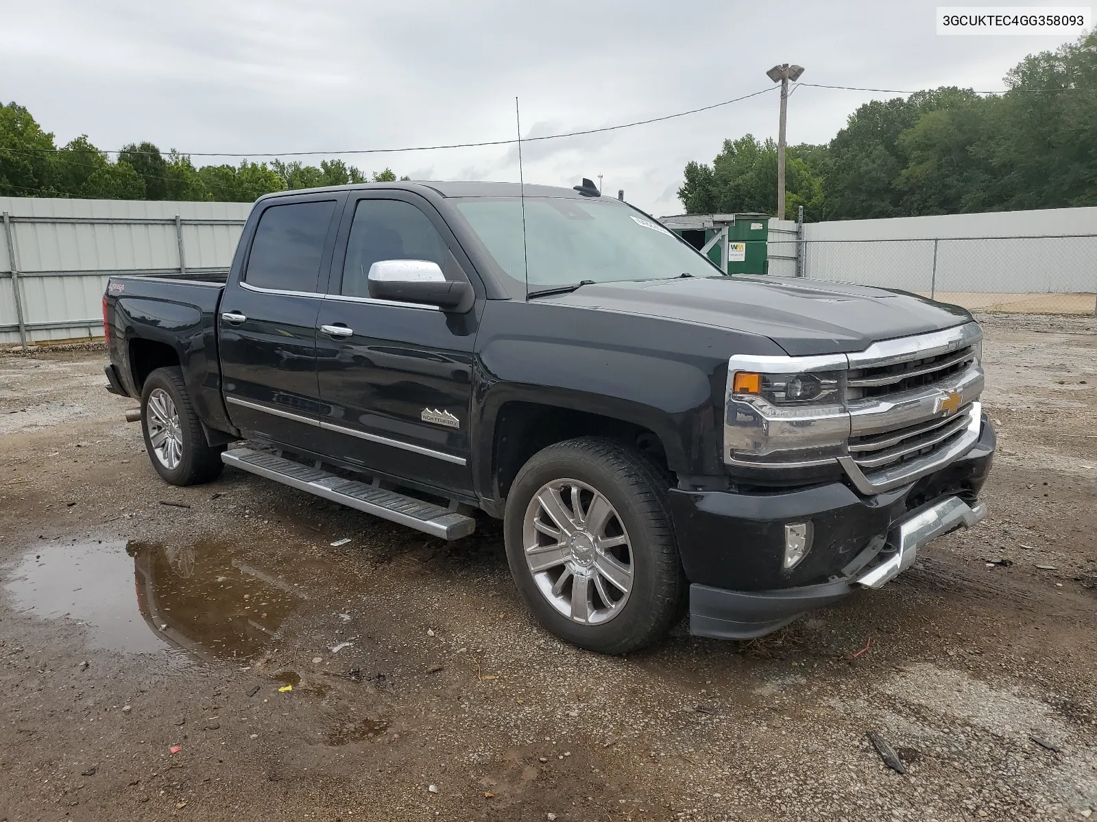 3GCUKTEC4GG358093 2016 Chevrolet Silverado K1500 High Country