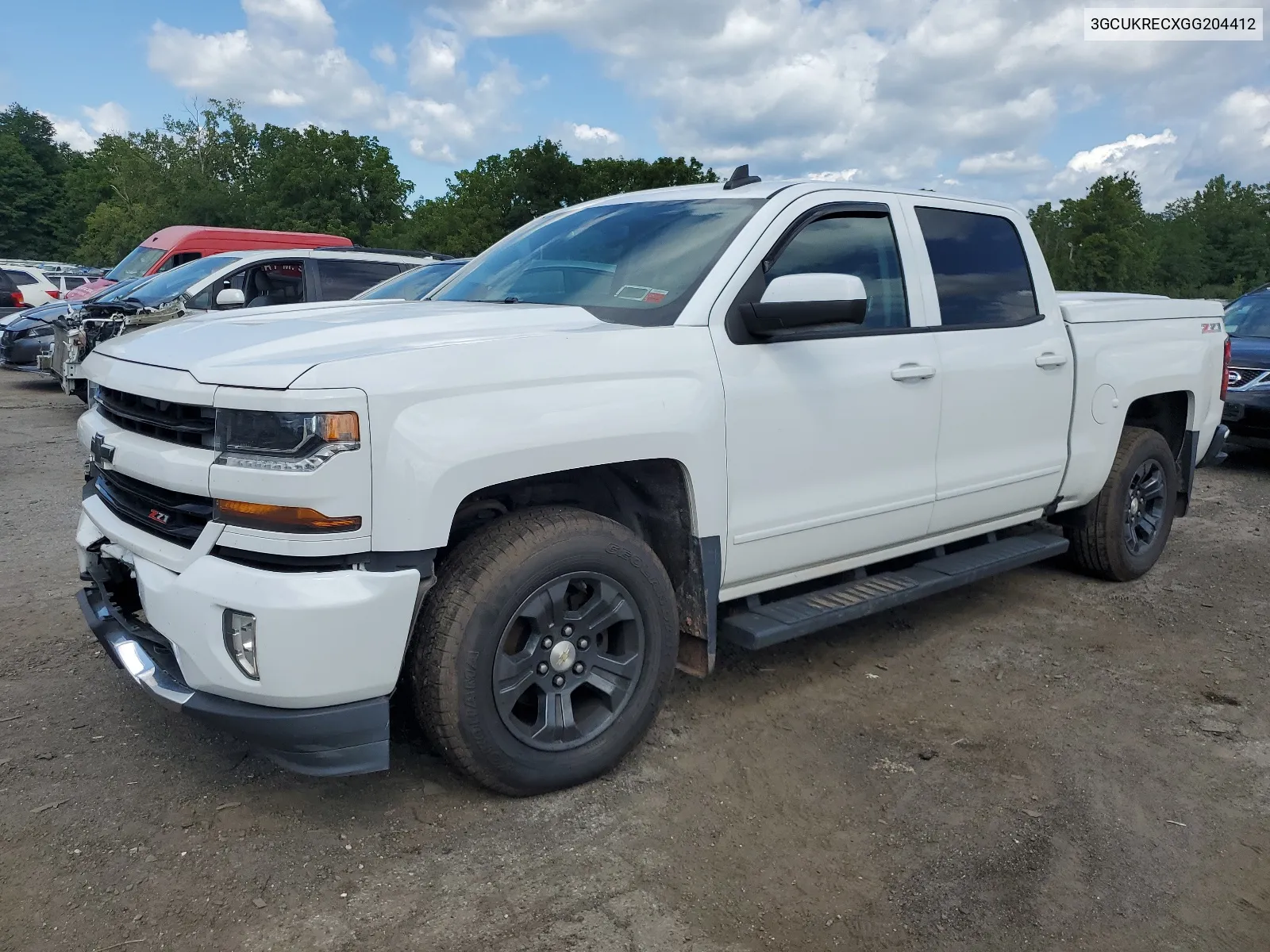 2016 Chevrolet Silverado K1500 Lt VIN: 3GCUKRECXGG204412 Lot: 71070924