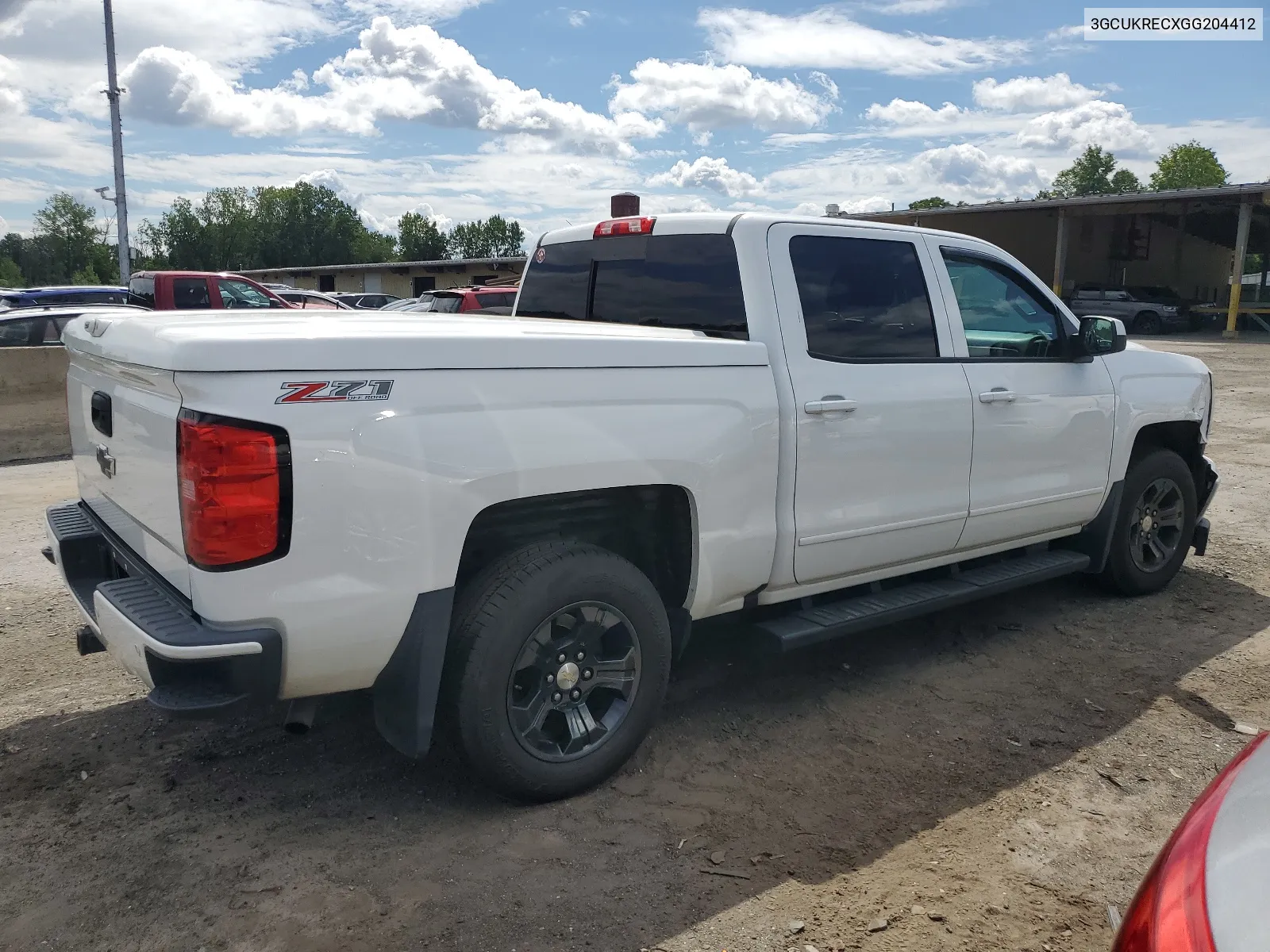 2016 Chevrolet Silverado K1500 Lt VIN: 3GCUKRECXGG204412 Lot: 71070924