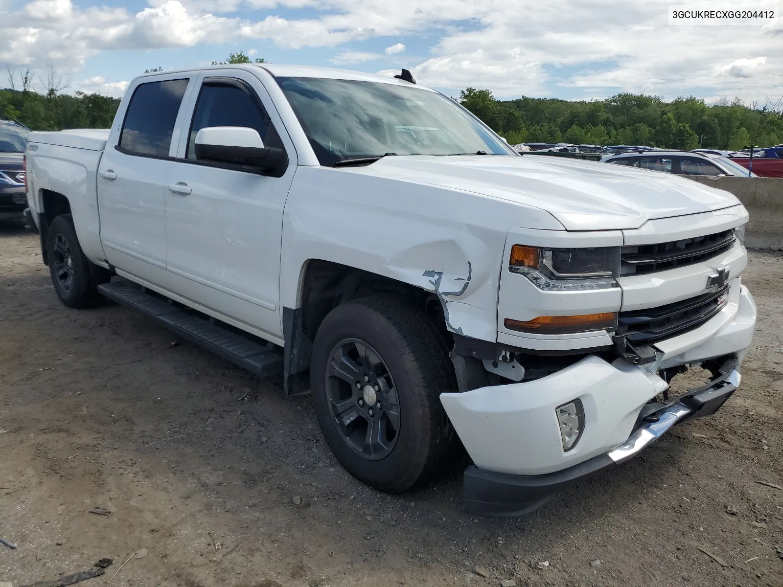 2016 Chevrolet Silverado K1500 Lt VIN: 3GCUKRECXGG204412 Lot: 71070924