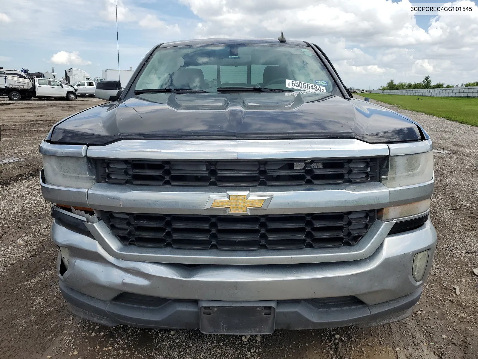 2016 Chevrolet Silverado C1500 Lt VIN: 3GCPCREC4GG101545 Lot: 65056484