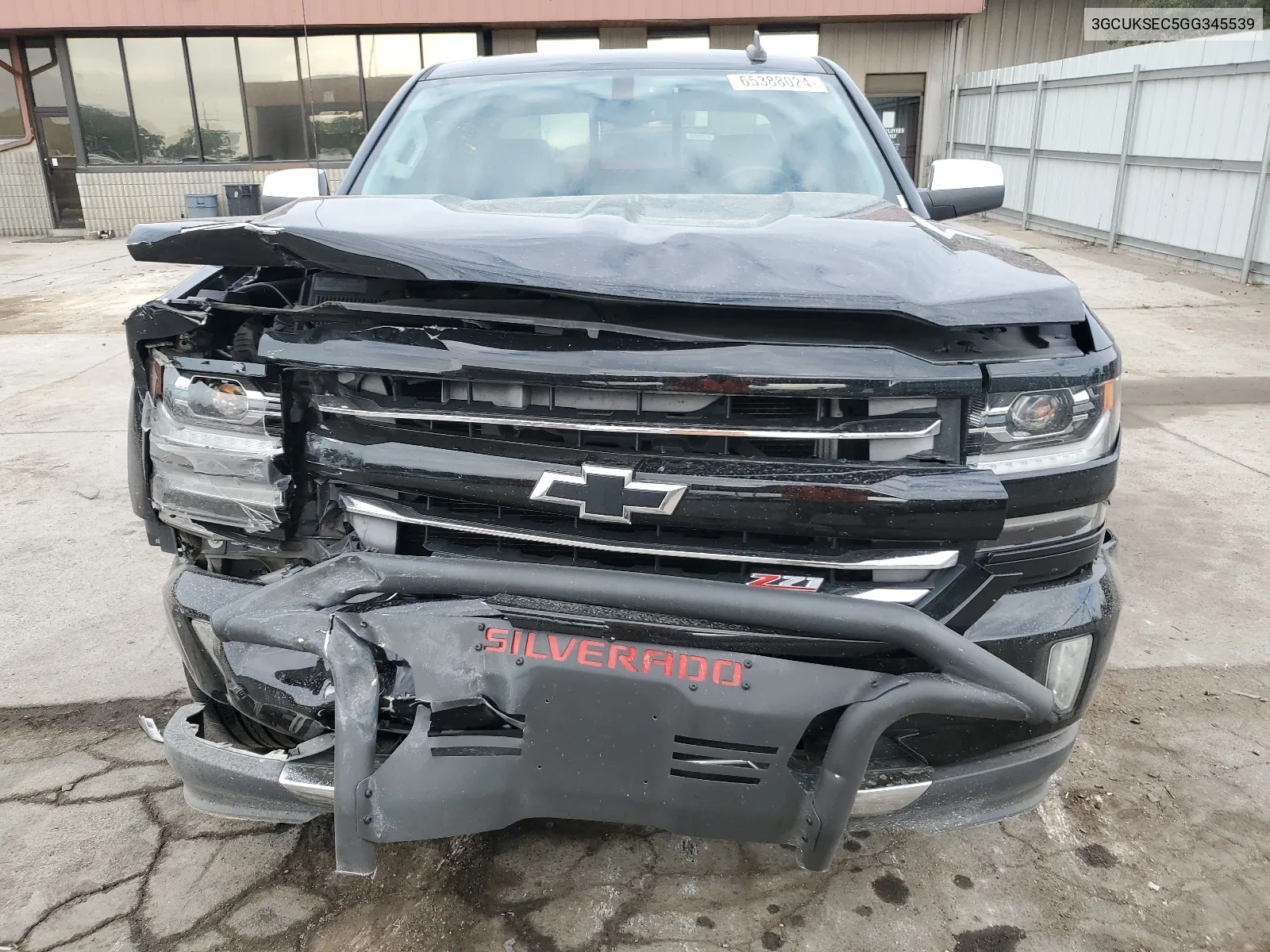 2016 Chevrolet Silverado K1500 Ltz VIN: 3GCUKSEC5GG345539 Lot: 65388024