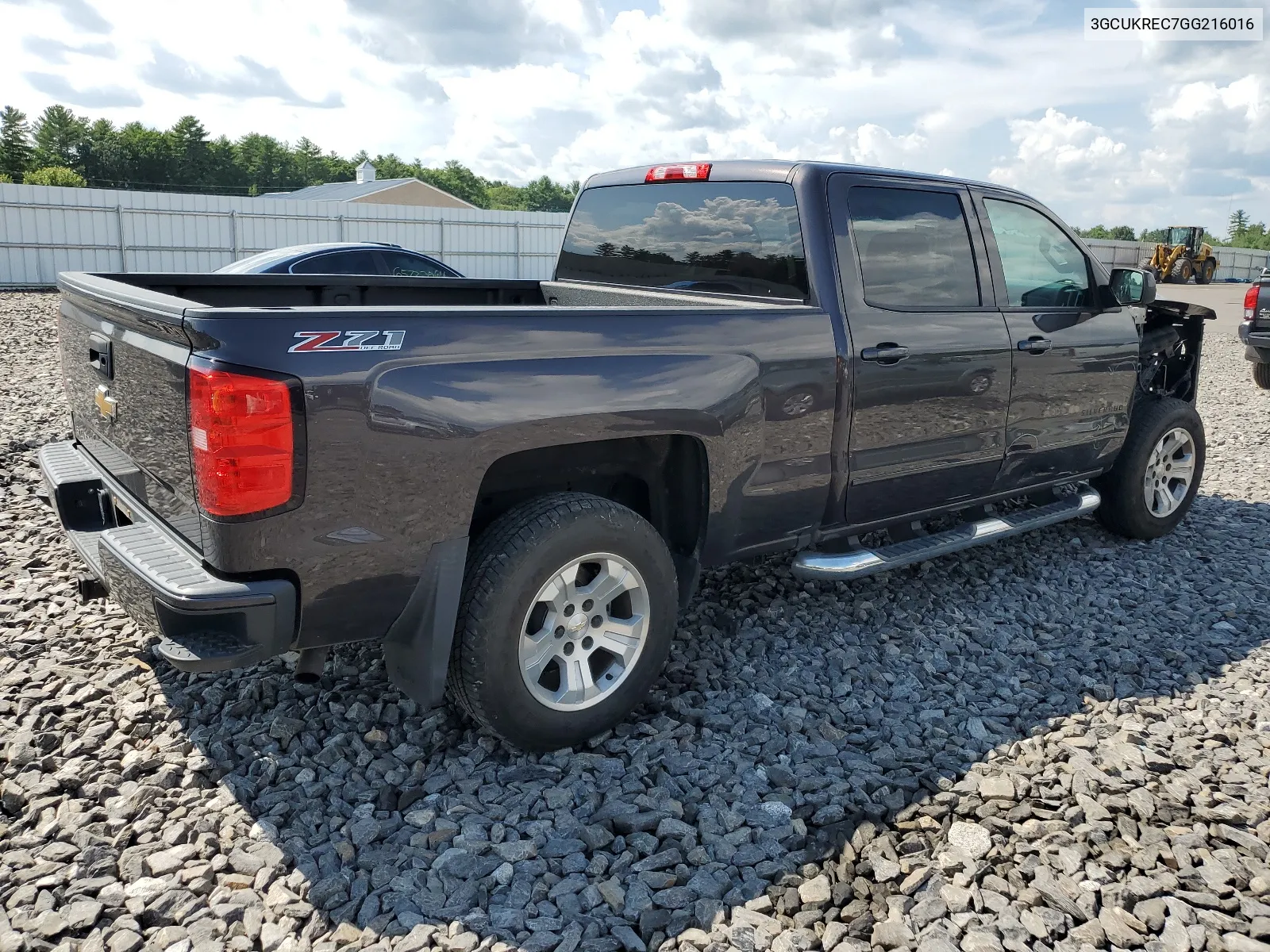 2016 Chevrolet Silverado K1500 Lt VIN: 3GCUKREC7GG216016 Lot: 65597304