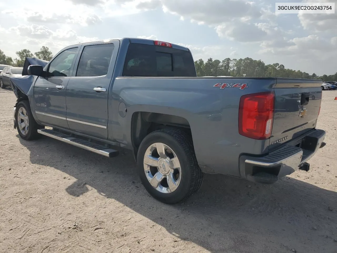 2016 Chevrolet Silverado VIN: 3GCUK9EC2GG243754 Lot: 65798744