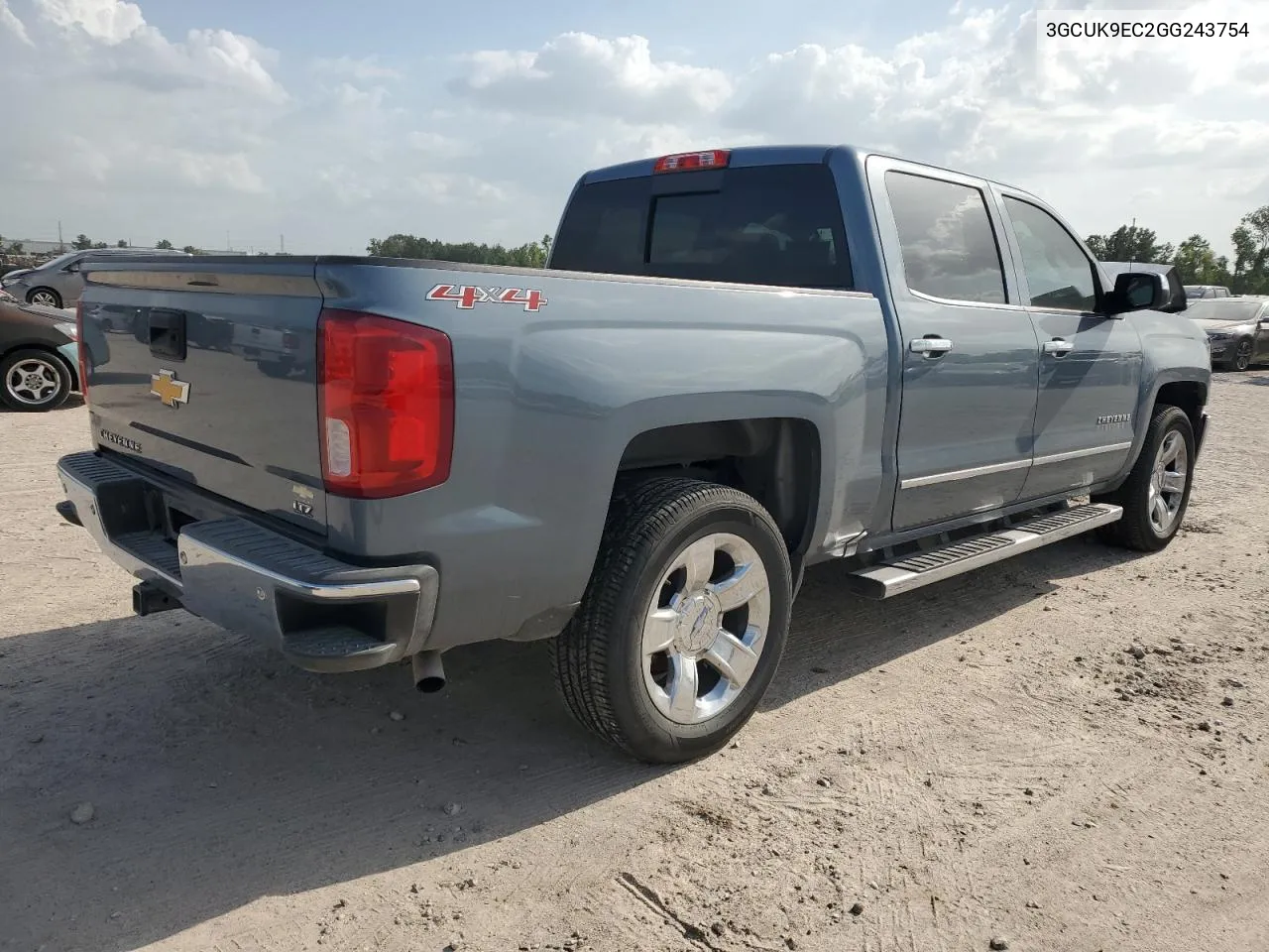 2016 Chevrolet Silverado VIN: 3GCUK9EC2GG243754 Lot: 65798744