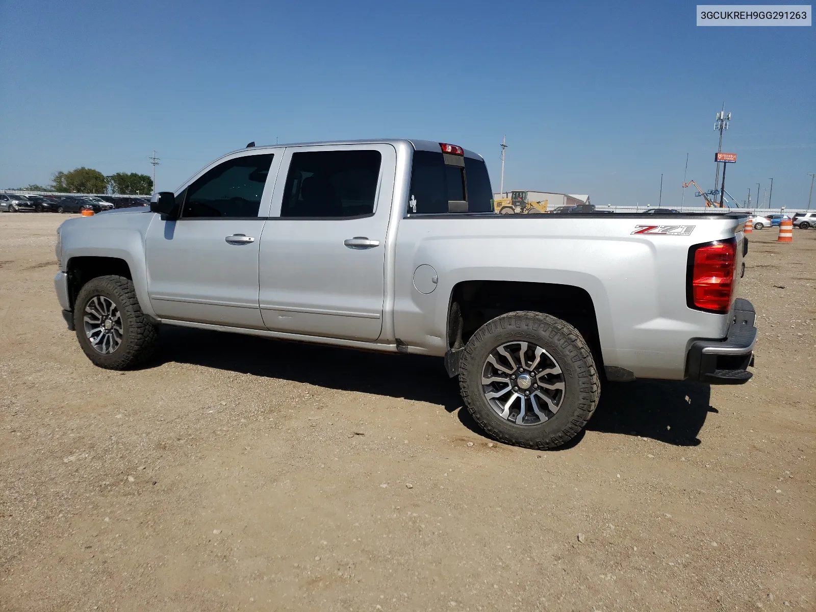 2016 Chevrolet Silverado K1500 Lt VIN: 3GCUKREH9GG291263 Lot: 65905484