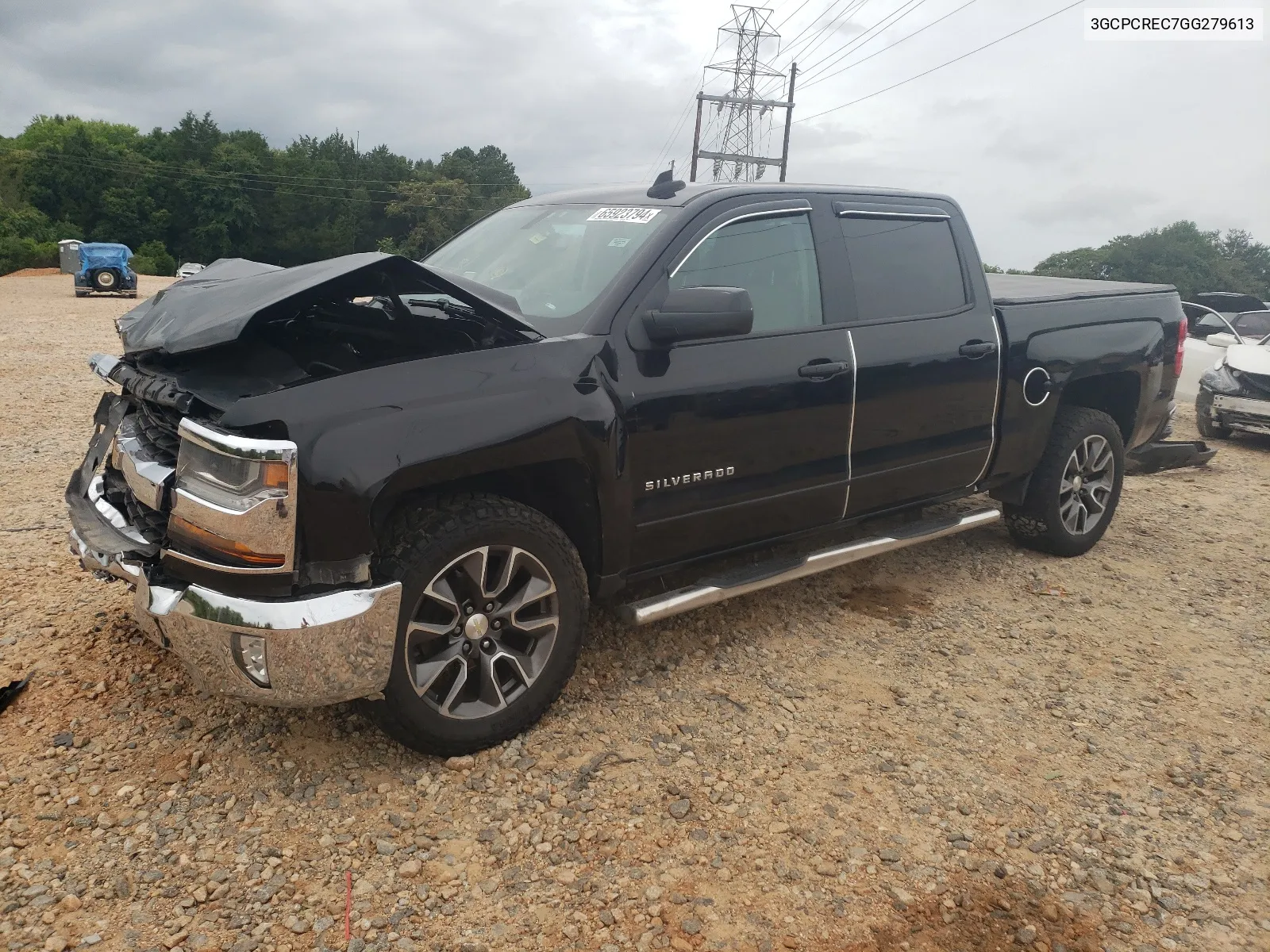 2016 Chevrolet Silverado C1500 Lt VIN: 3GCPCREC7GG279613 Lot: 65923794