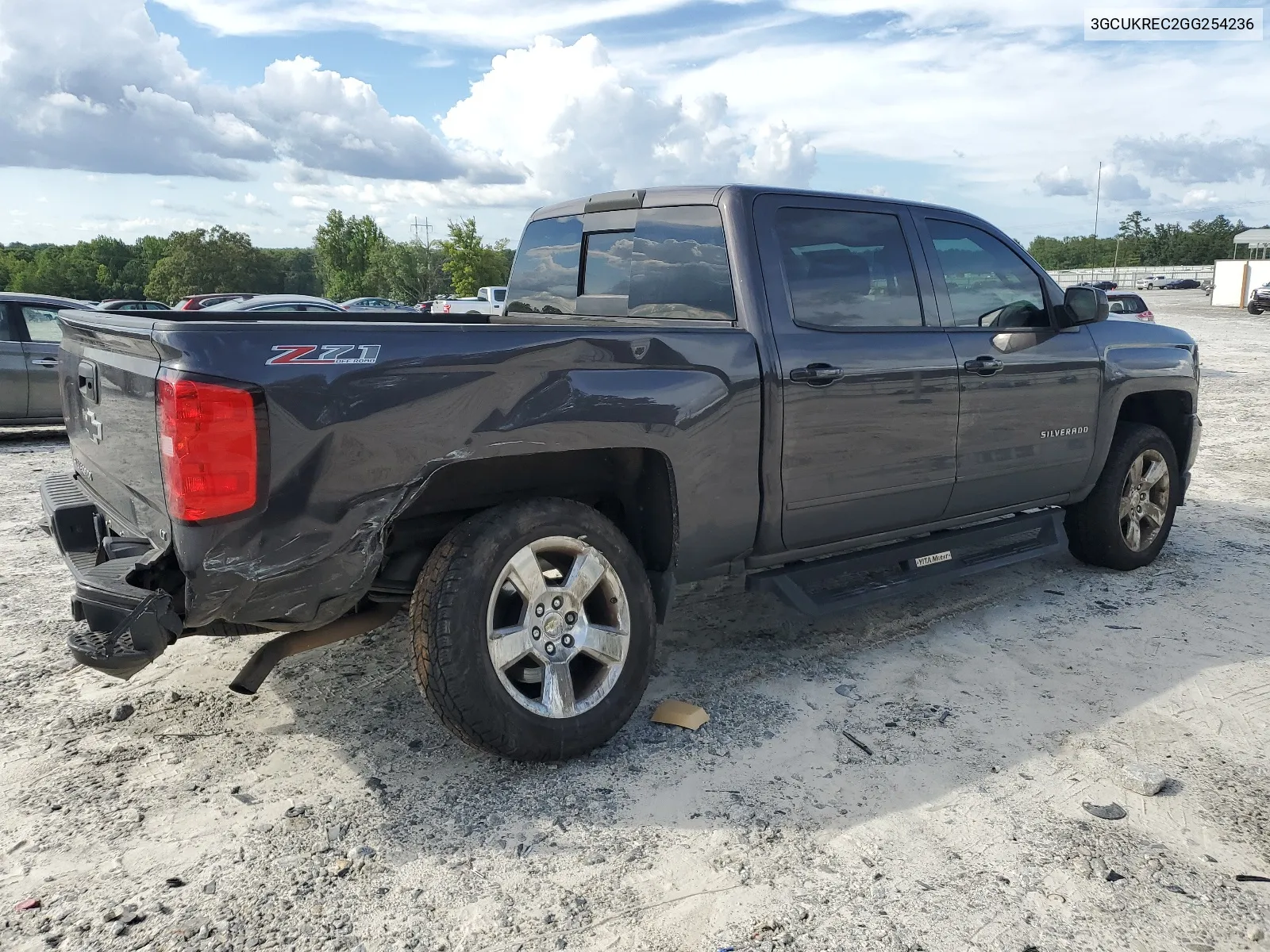 2016 Chevrolet Silverado K1500 Lt VIN: 3GCUKREC2GG254236 Lot: 65992124