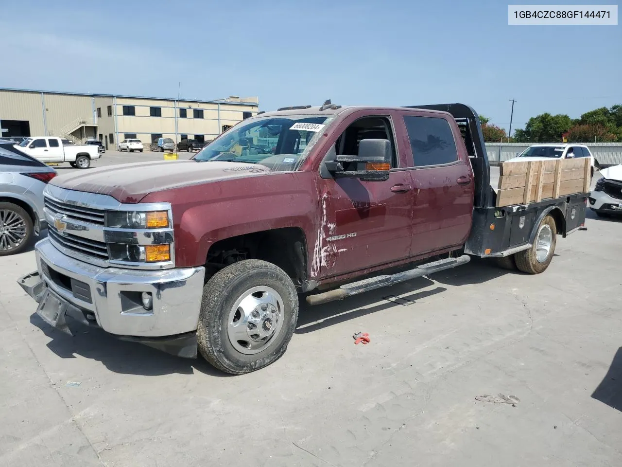 2016 Chevrolet Silverado C3500 Lt VIN: 1GB4CZC88GF144471 Lot: 66008204