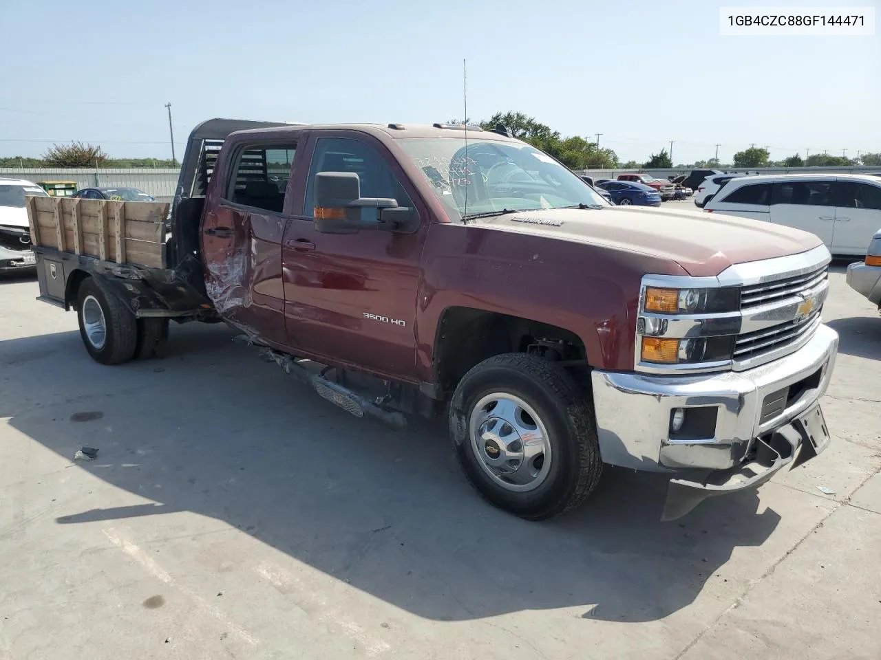 1GB4CZC88GF144471 2016 Chevrolet Silverado C3500 Lt