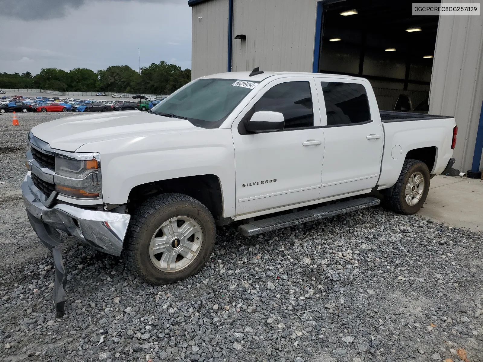 2016 Chevrolet Silverado C1500 Lt VIN: 3GCPCREC8GG257829 Lot: 66059484