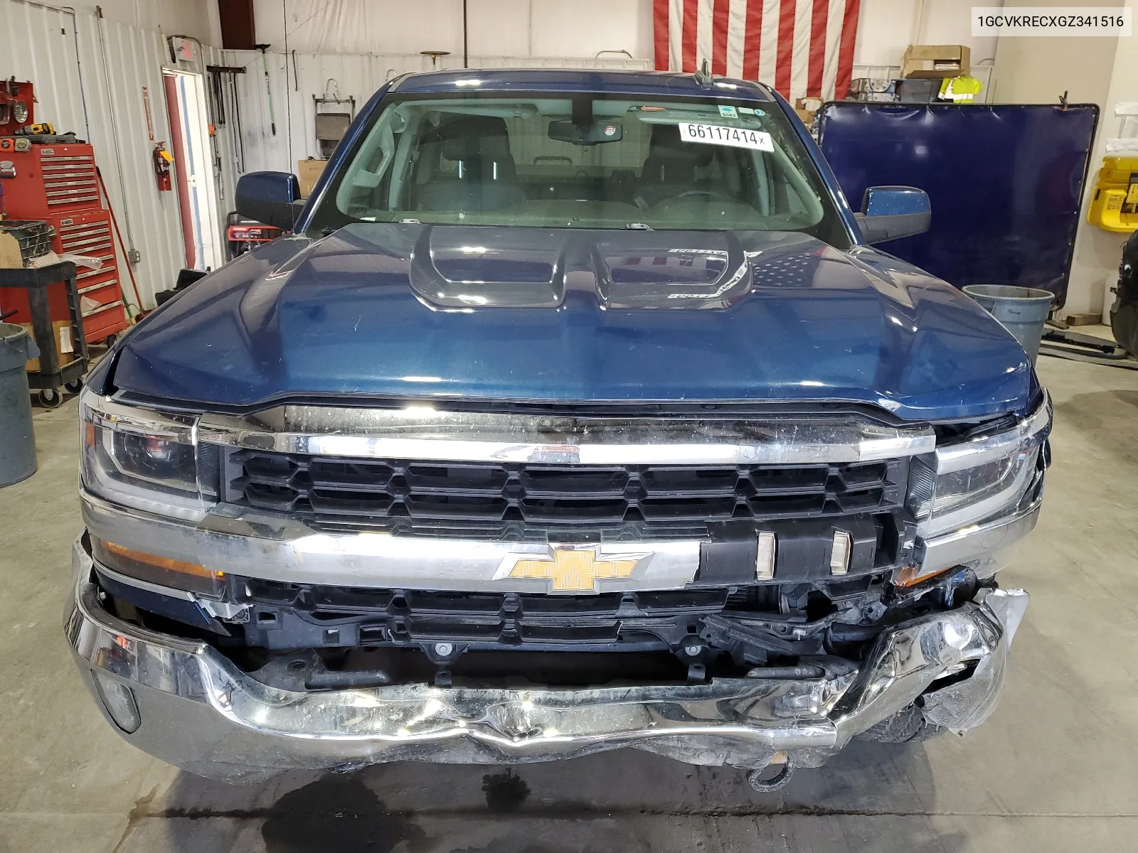 1GCVKRECXGZ341516 2016 Chevrolet Silverado K1500 Lt