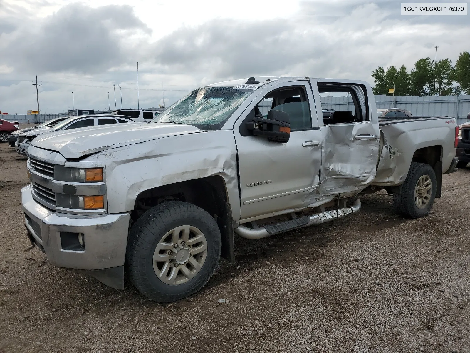 1GC1KVEGXGF176370 2016 Chevrolet Silverado K2500 Heavy Duty Lt