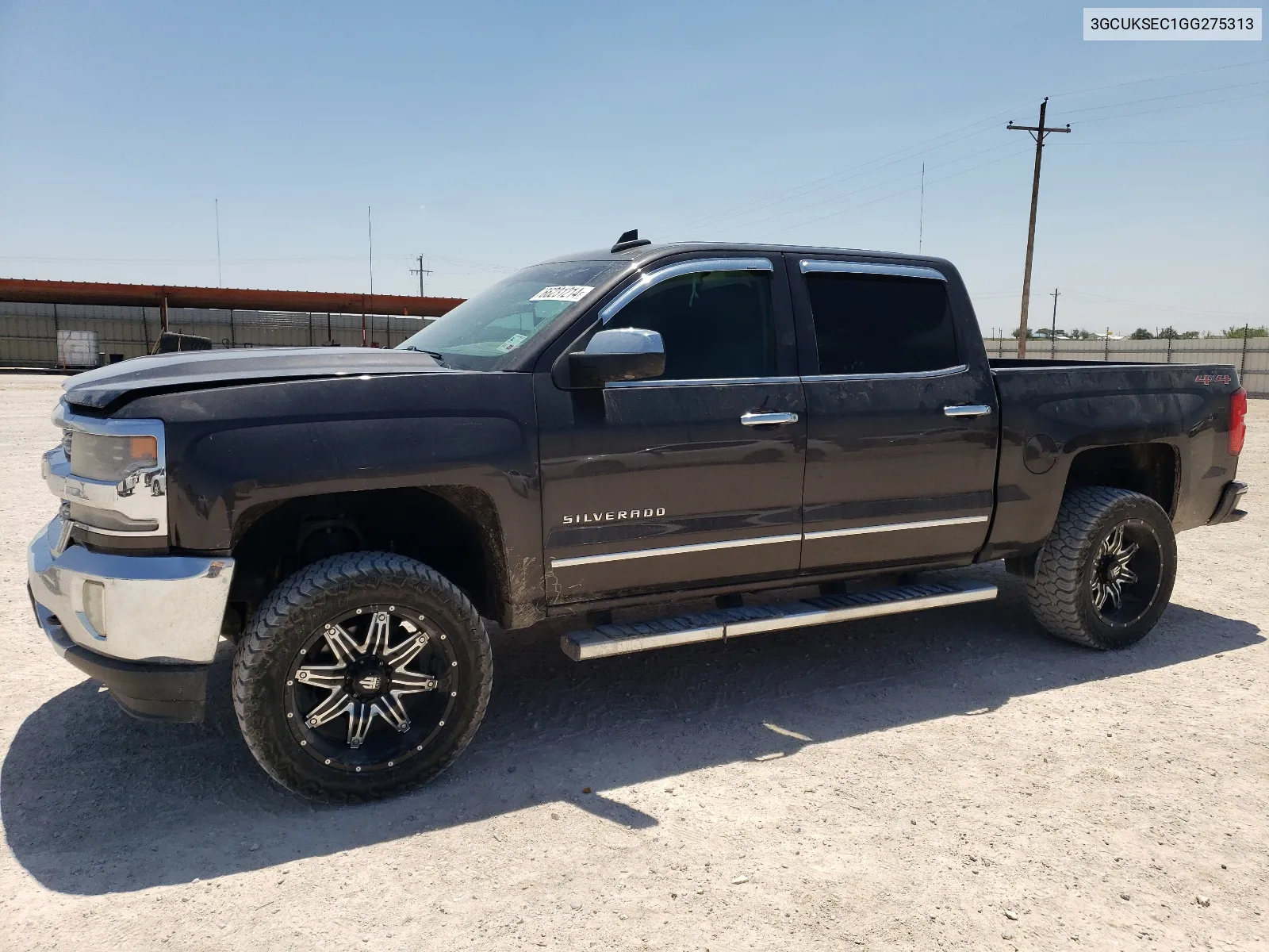 2016 Chevrolet Silverado K1500 Ltz VIN: 3GCUKSEC1GG275313 Lot: 66231214