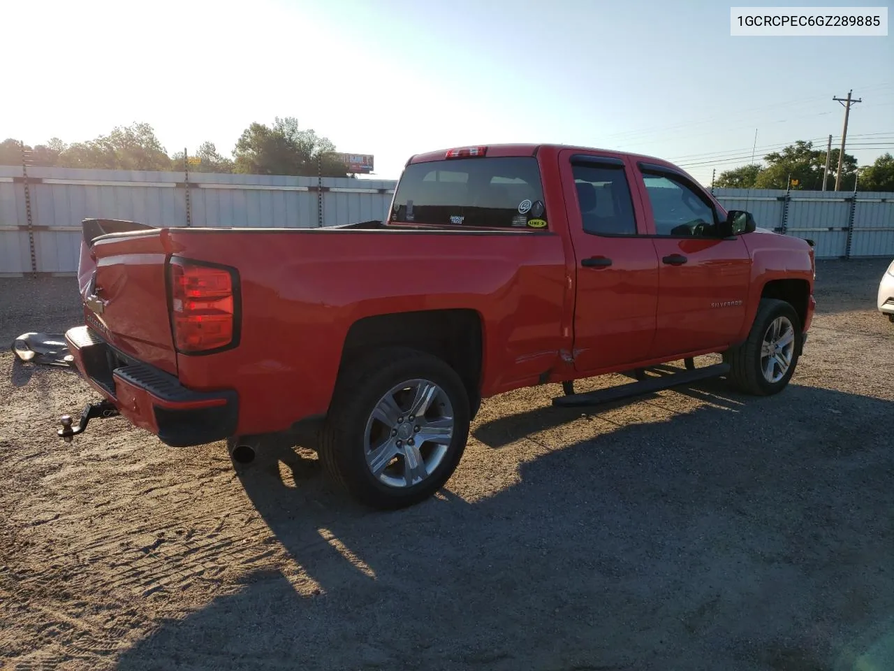 2016 Chevrolet Silverado C1500 Custom VIN: 1GCRCPEC6GZ289885 Lot: 66369734