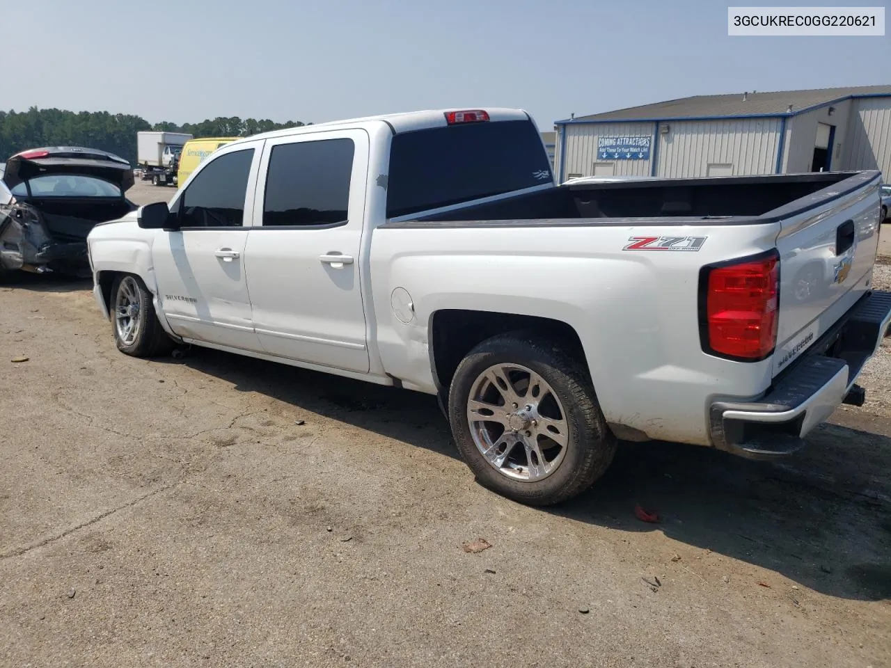 2016 Chevrolet Silverado K1500 Lt VIN: 3GCUKREC0GG220621 Lot: 66861594