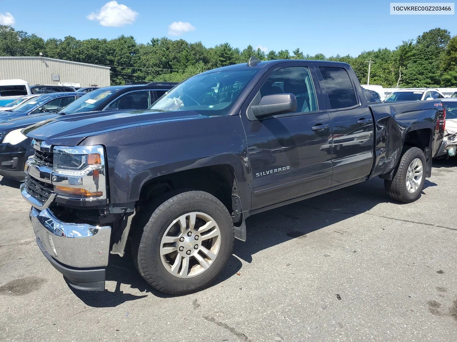 1GCVKREC0GZ203466 2016 Chevrolet Silverado K1500 Lt