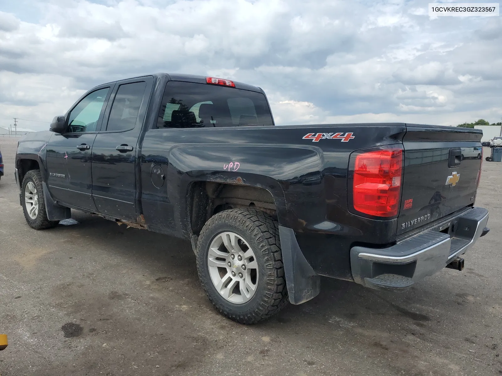 2016 Chevrolet Silverado K1500 Lt VIN: 1GCVKREC3GZ323567 Lot: 66948024