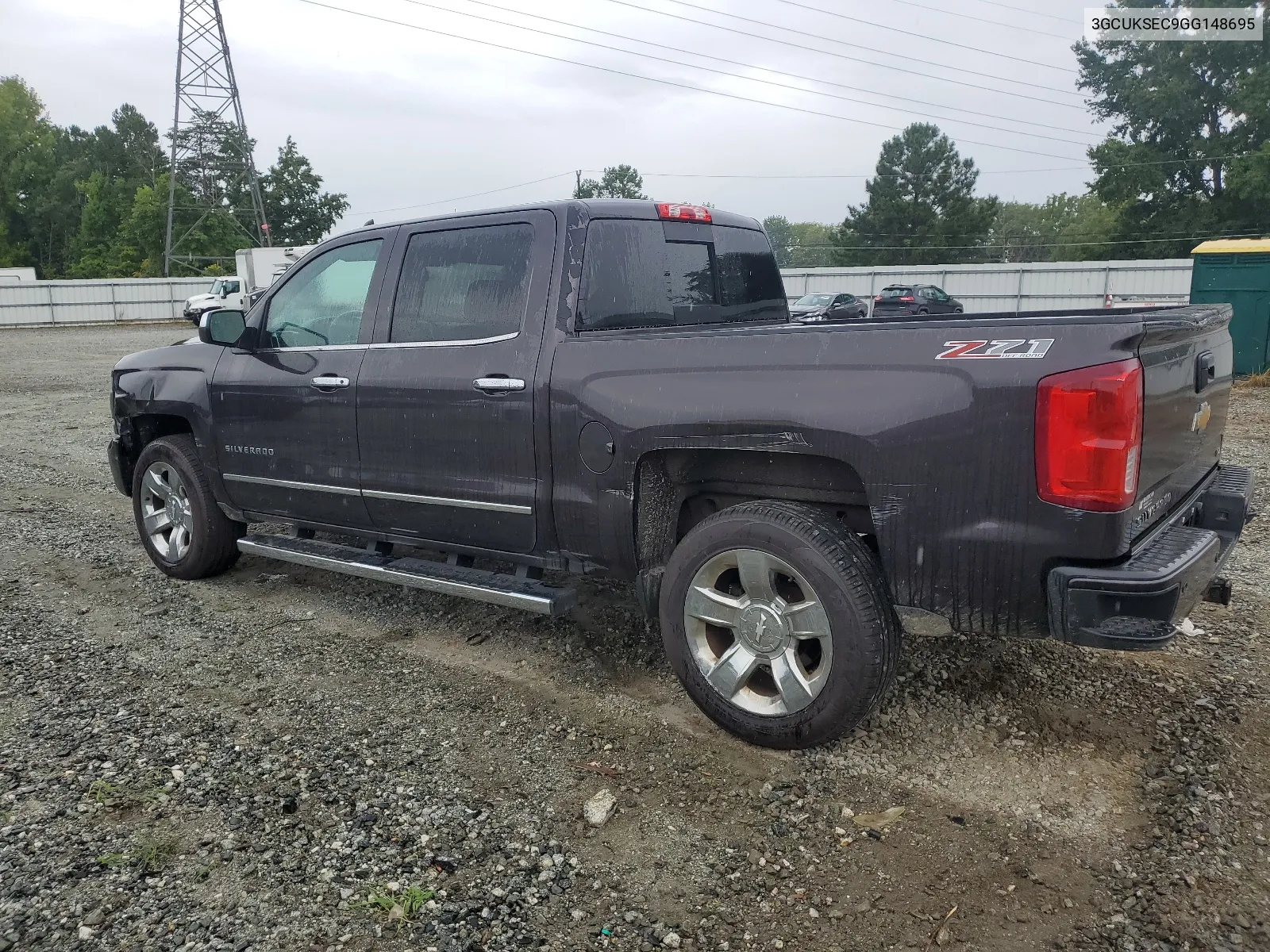 2016 Chevrolet Silverado K1500 Ltz VIN: 3GCUKSEC9GG148695 Lot: 67066884