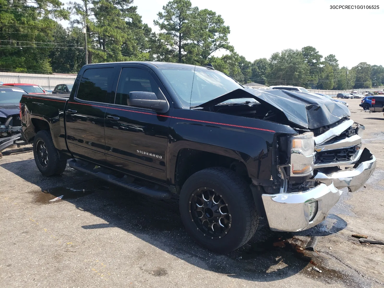 2016 Chevrolet Silverado C1500 Lt VIN: 3GCPCREC1GG106525 Lot: 67269544