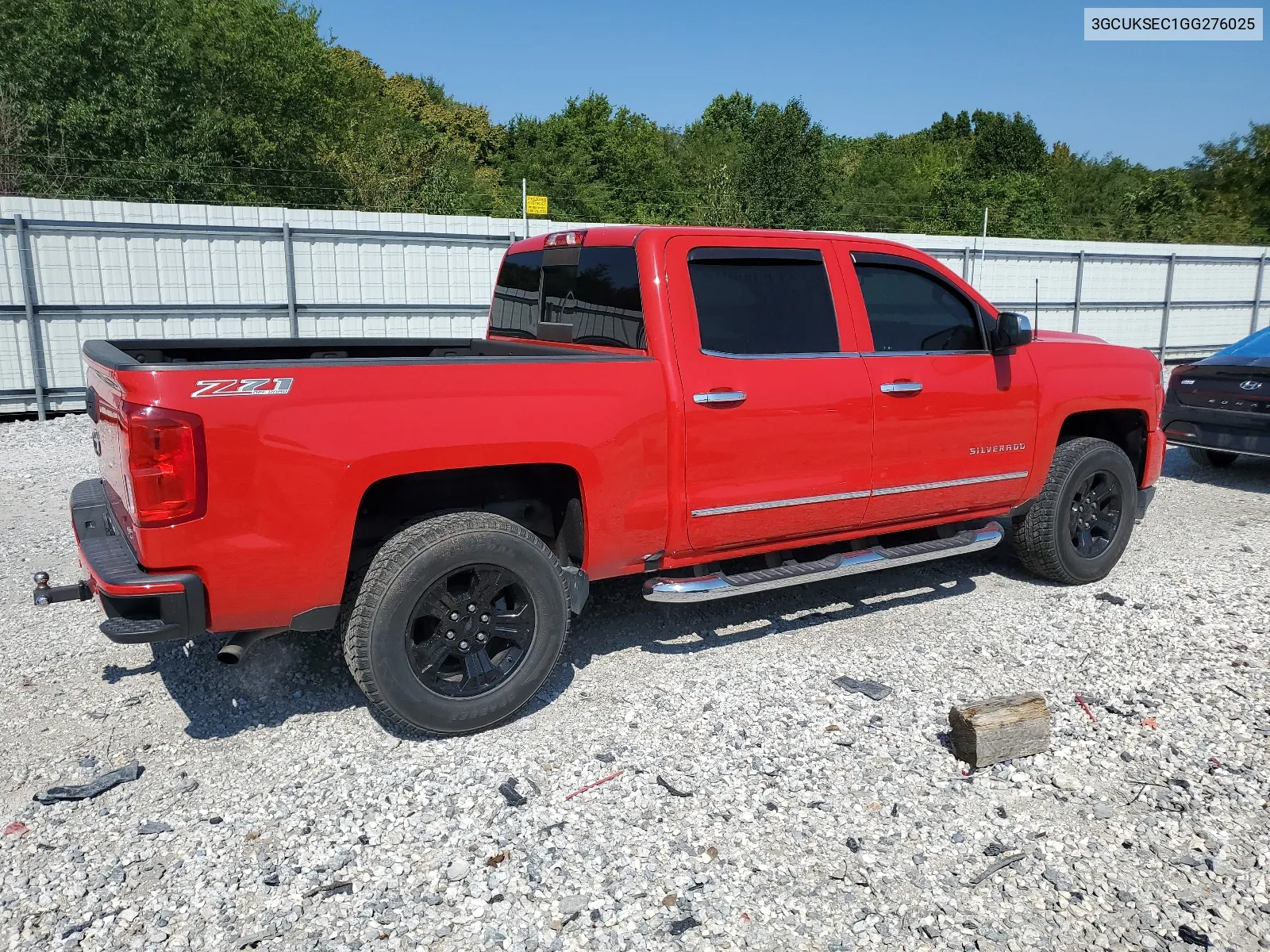 2016 Chevrolet Silverado K1500 Ltz VIN: 3GCUKSEC1GG276025 Lot: 67782504