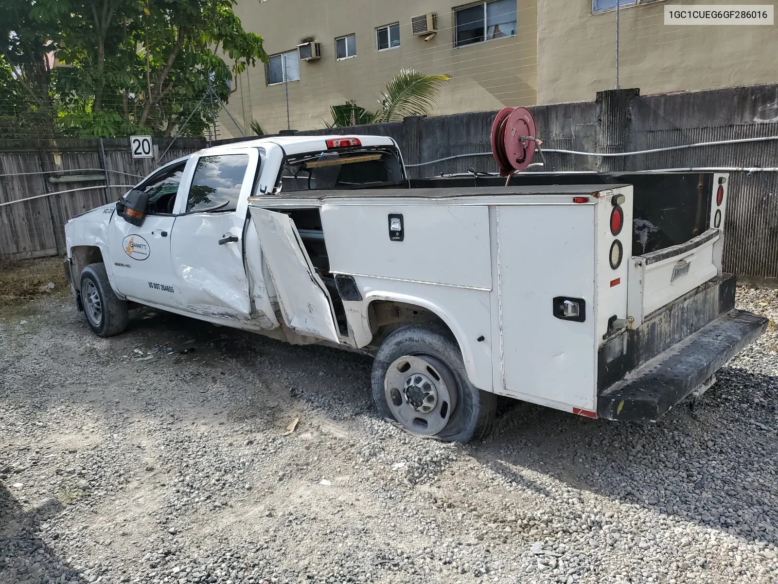 2016 Chevrolet Silverado C2500 Heavy Duty VIN: 1GC1CUEG6GF286016 Lot: 67868294