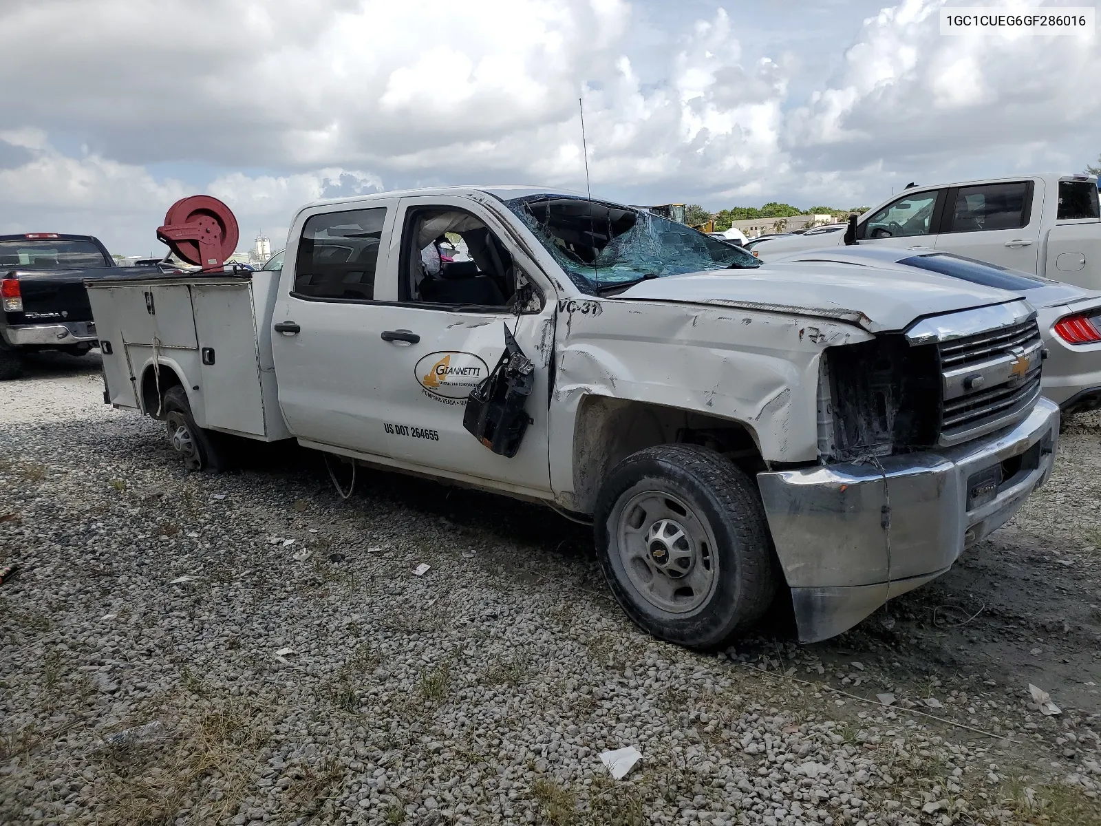 2016 Chevrolet Silverado C2500 Heavy Duty VIN: 1GC1CUEG6GF286016 Lot: 67868294