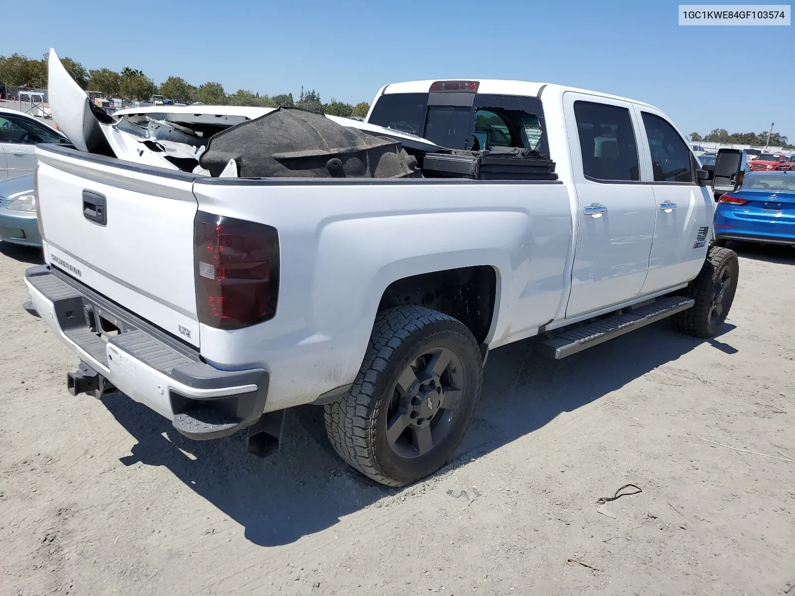 1GC1KWE84GF103574 2016 Chevrolet Silverado K2500 Heavy Duty Ltz