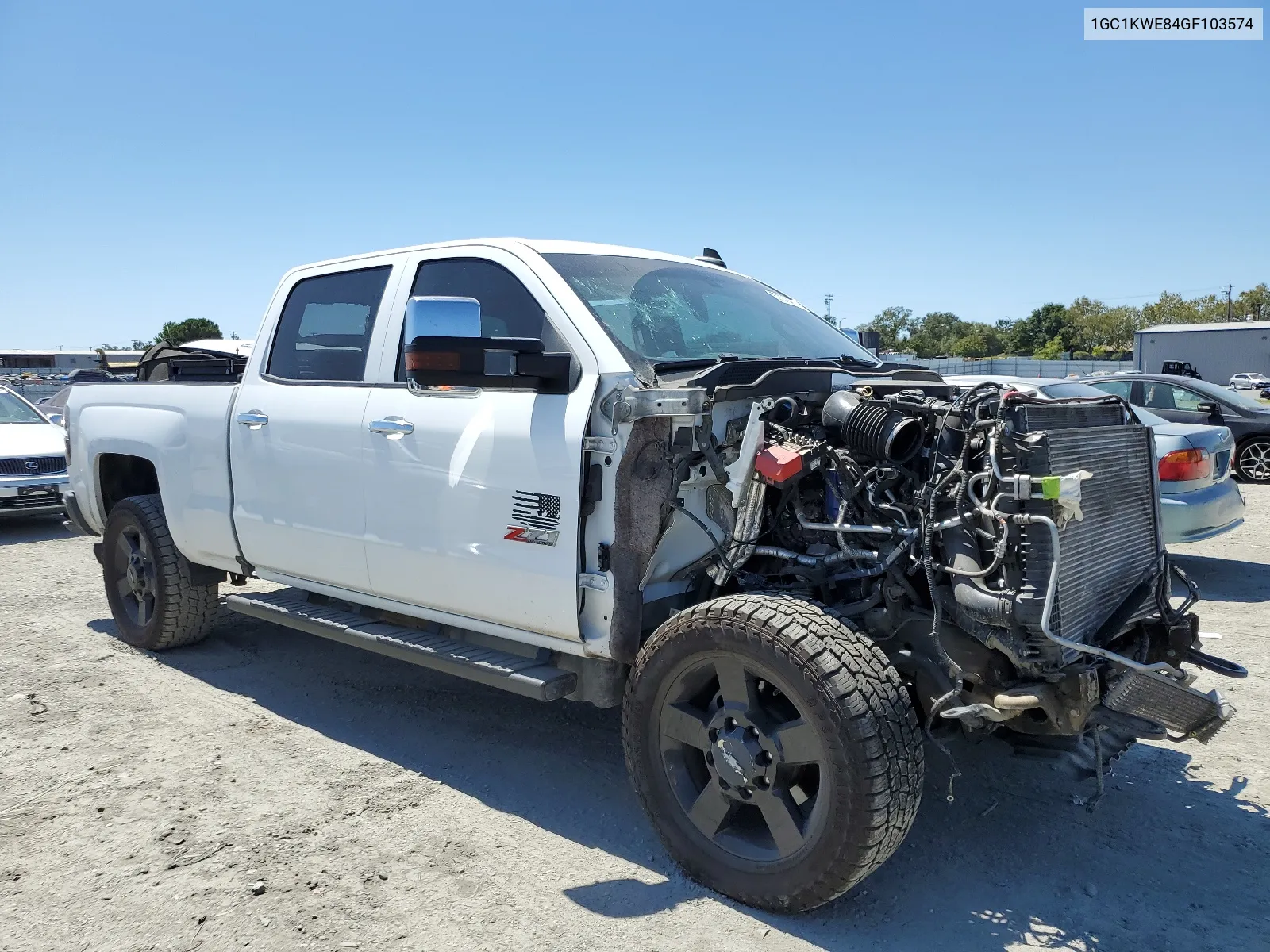 2016 Chevrolet Silverado K2500 Heavy Duty Ltz VIN: 1GC1KWE84GF103574 Lot: 67878484