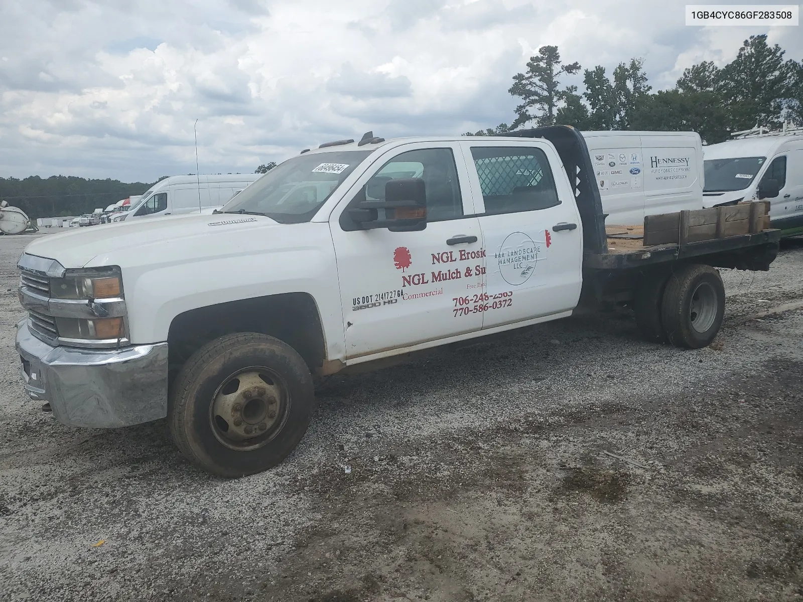 2016 Chevrolet Silverado C3500 VIN: 1GB4CYC86GF283508 Lot: 67951304