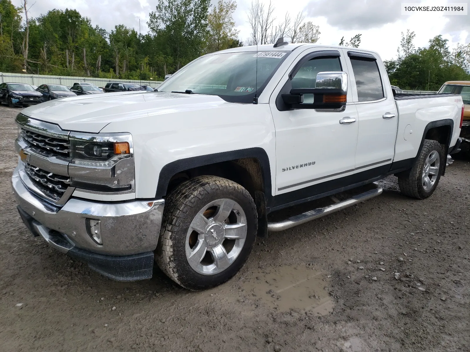 2016 Chevrolet Silverado K1500 Ltz VIN: 1GCVKSEJ2GZ411984 Lot: 67981444