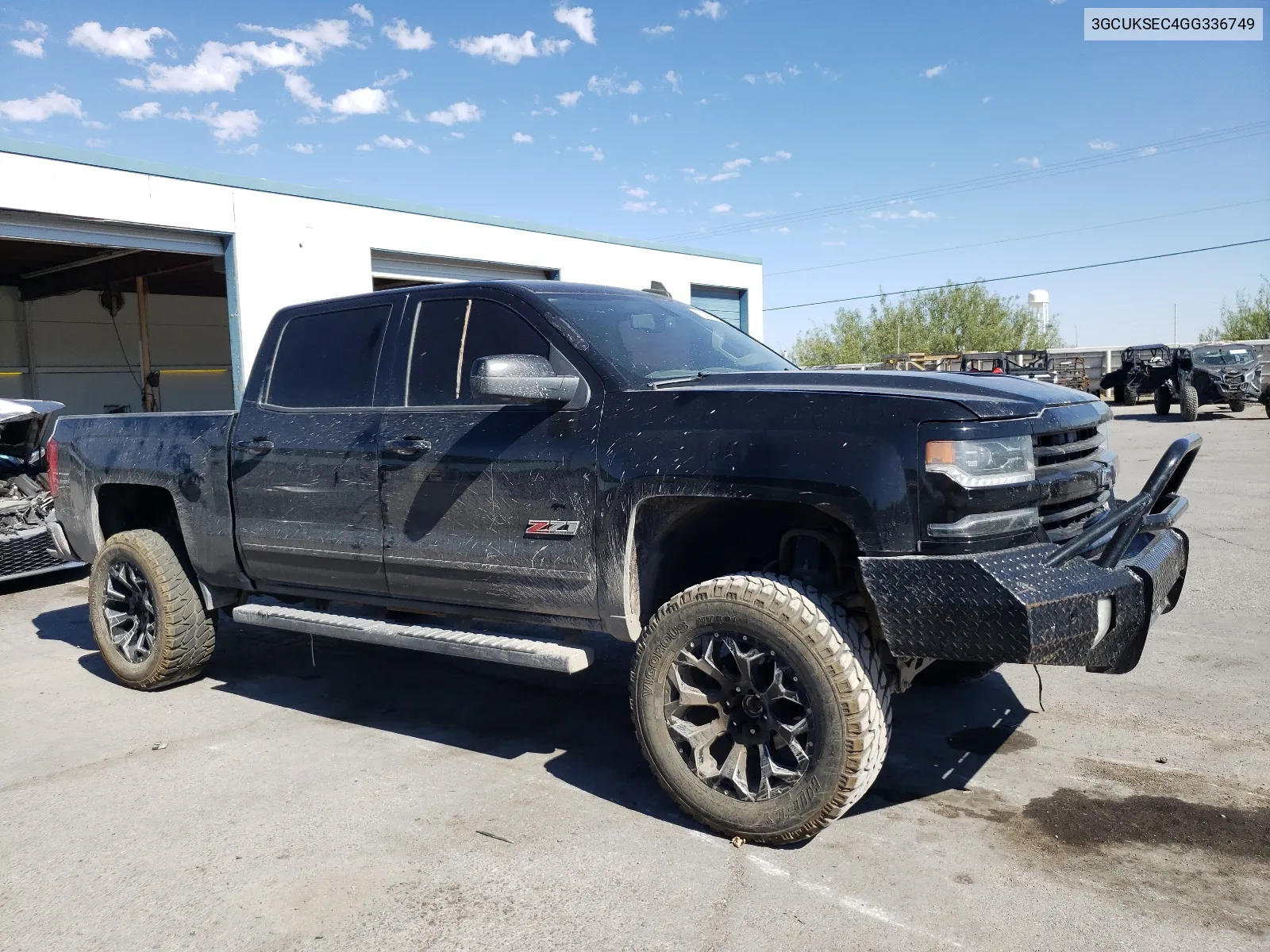 2016 Chevrolet Silverado K1500 Ltz VIN: 3GCUKSEC4GG336749 Lot: 67999654