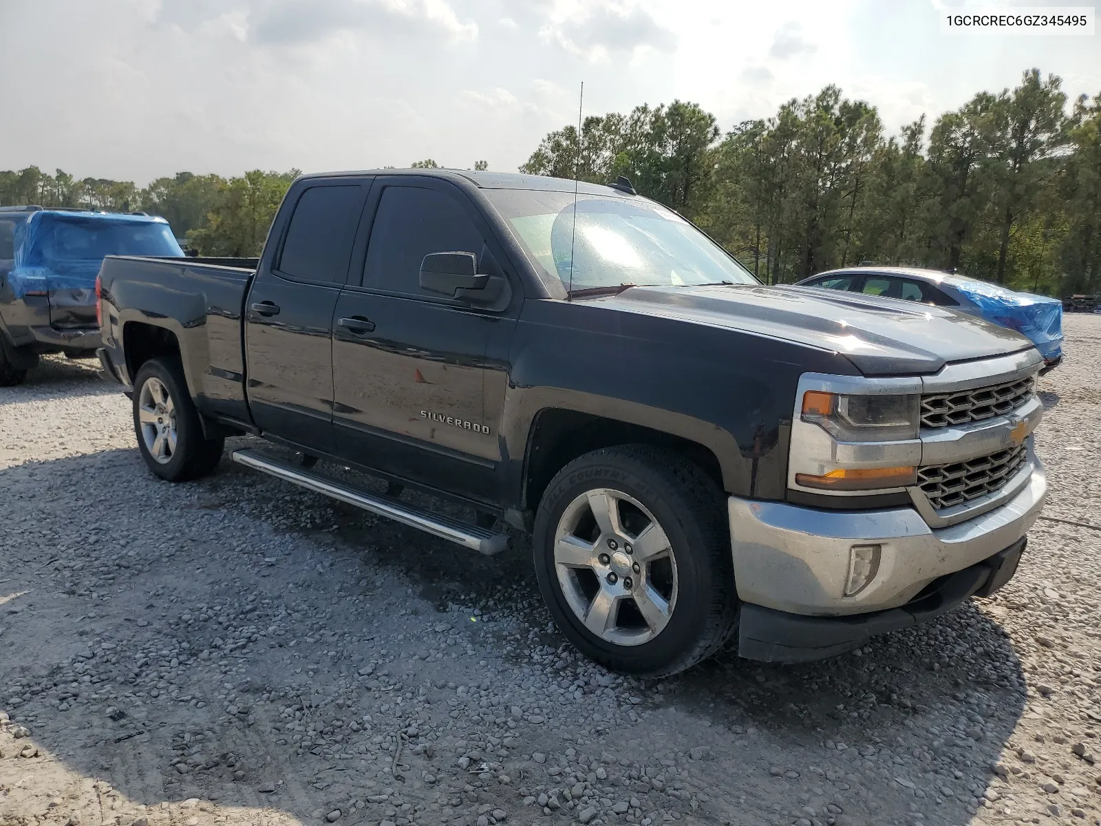 2016 Chevrolet Silverado C1500 Lt VIN: 1GCRCREC6GZ345495 Lot: 68069974