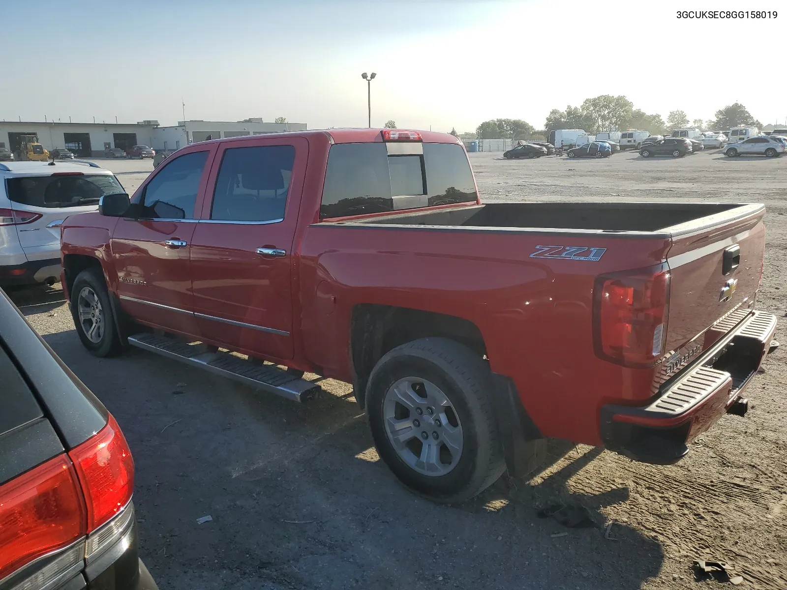 3GCUKSEC8GG158019 2016 Chevrolet Silverado K1500 Ltz